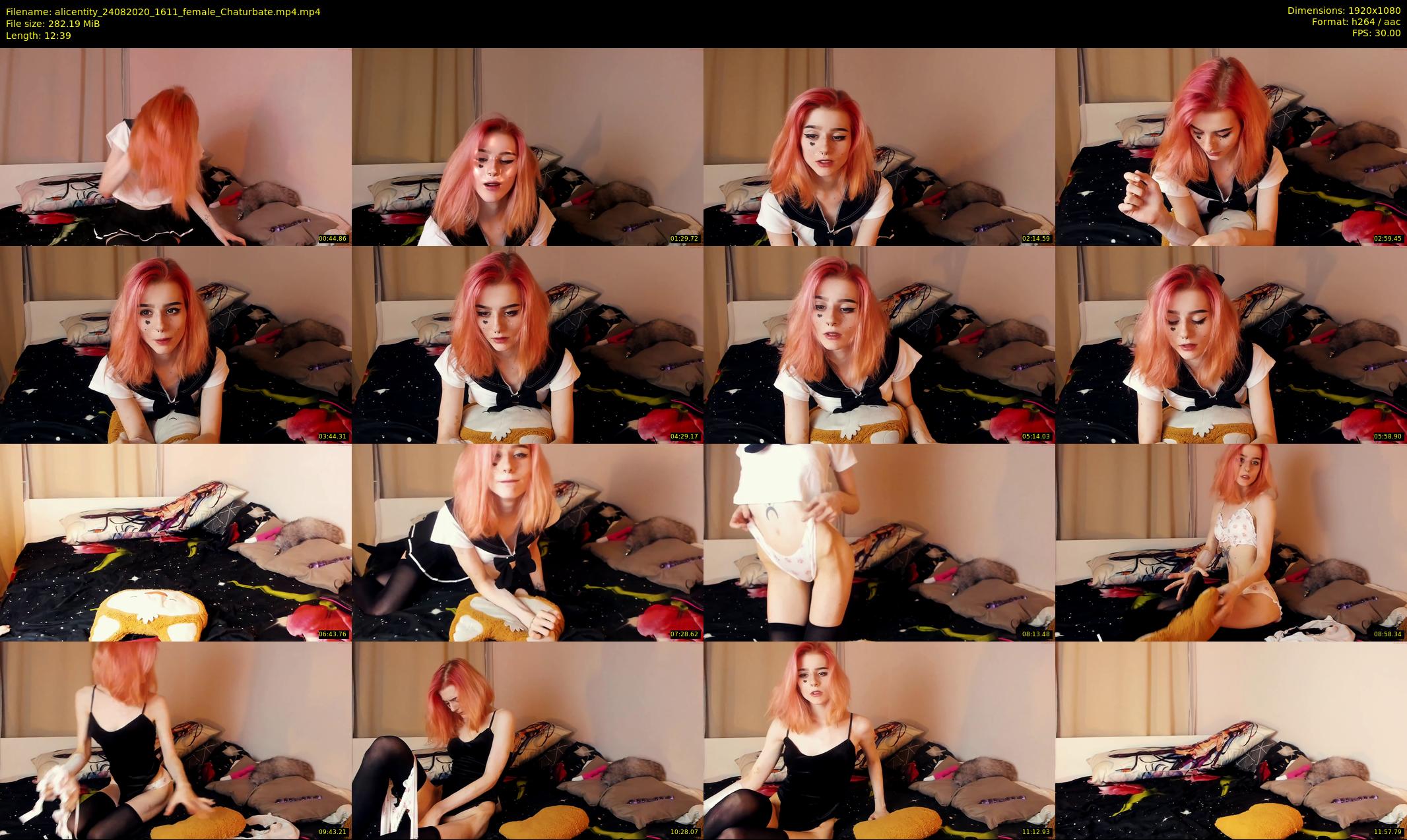 alicentity — 13 minute Chaturbate female cam show recording, 1080p, Aug 24, 2020