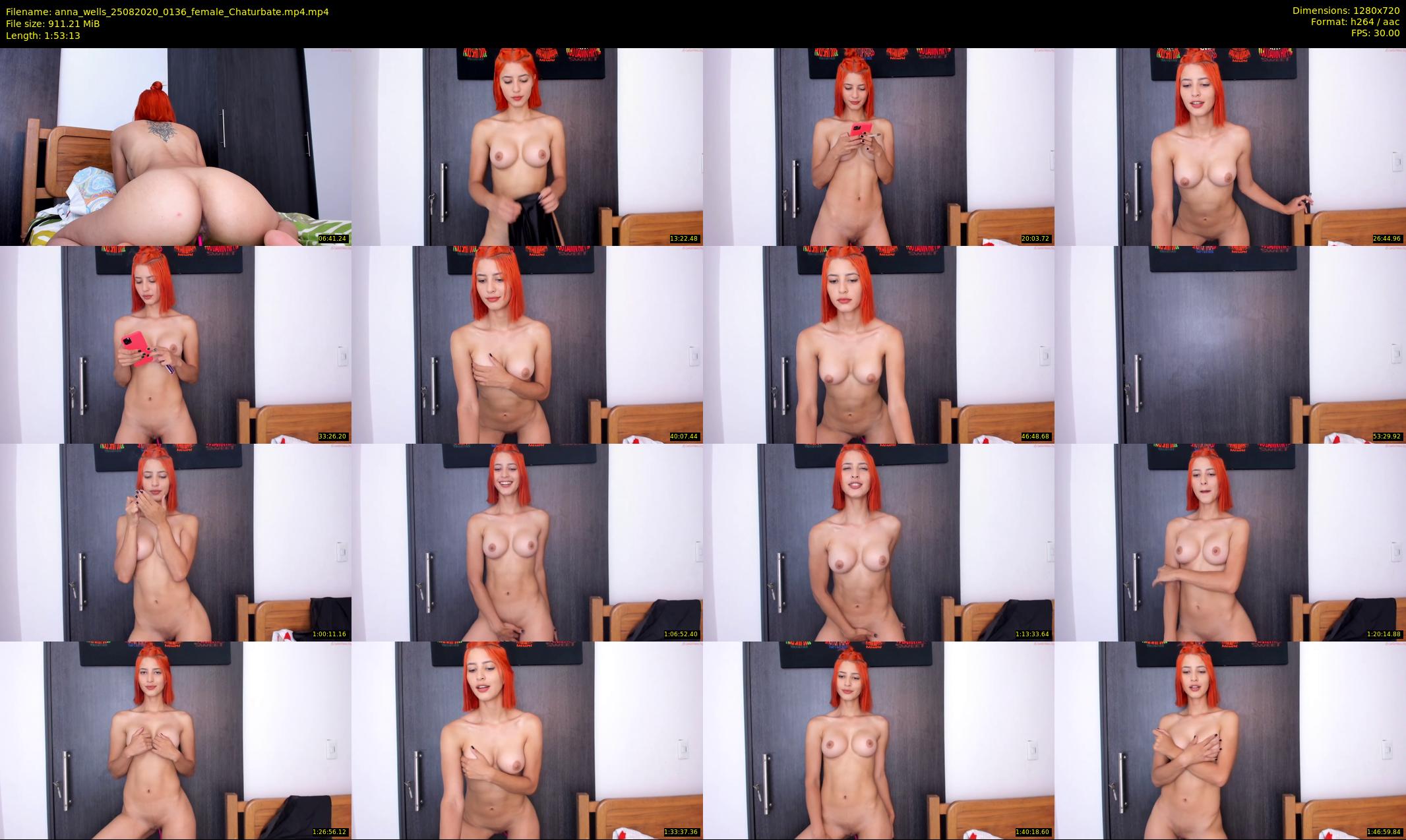 anna_wells — 114 minute Chaturbate female cam show recording, 720p, Aug 25, 2020