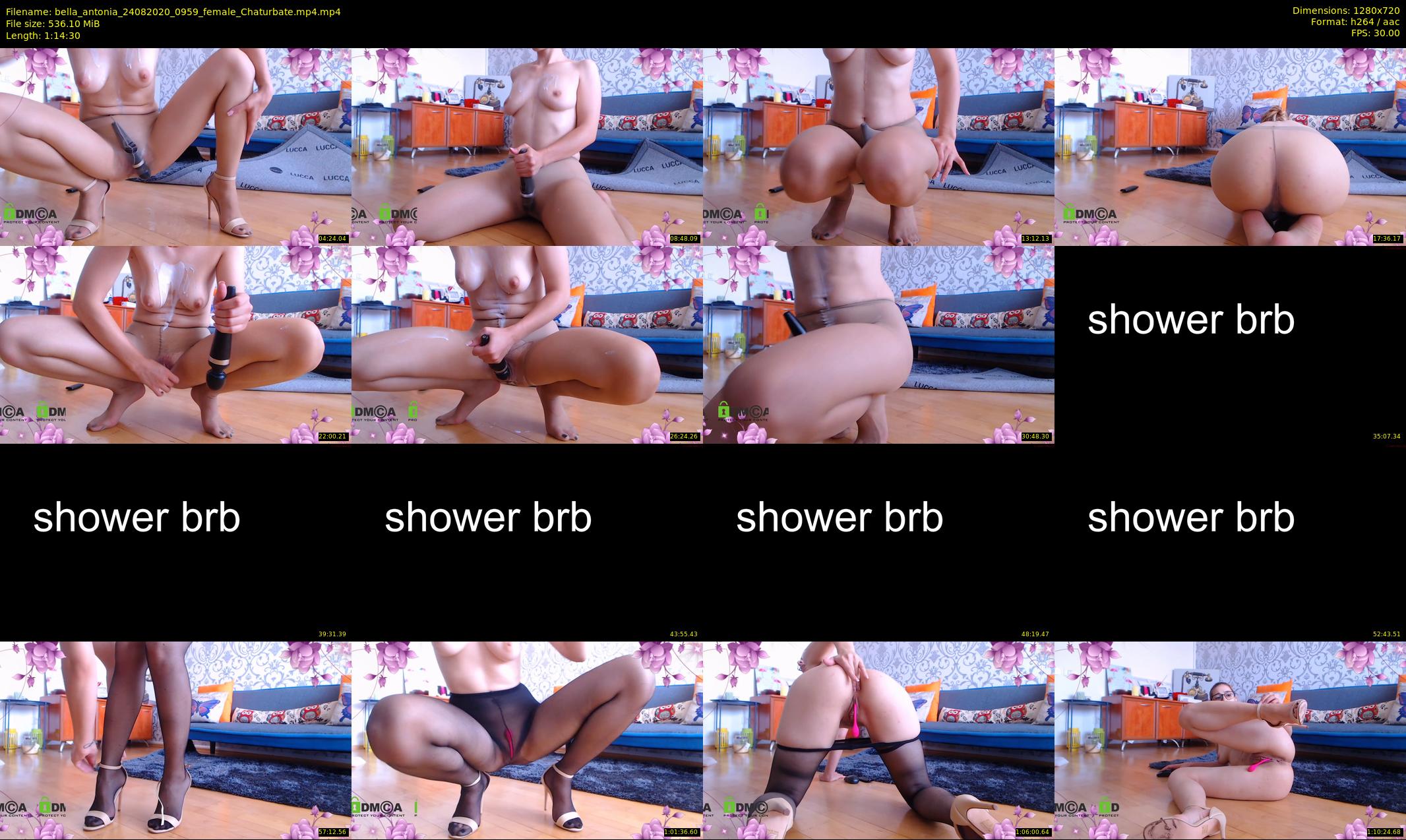 bella_antonia — 75 minute Chaturbate female cam show recording, 720p, Aug 24, 2020