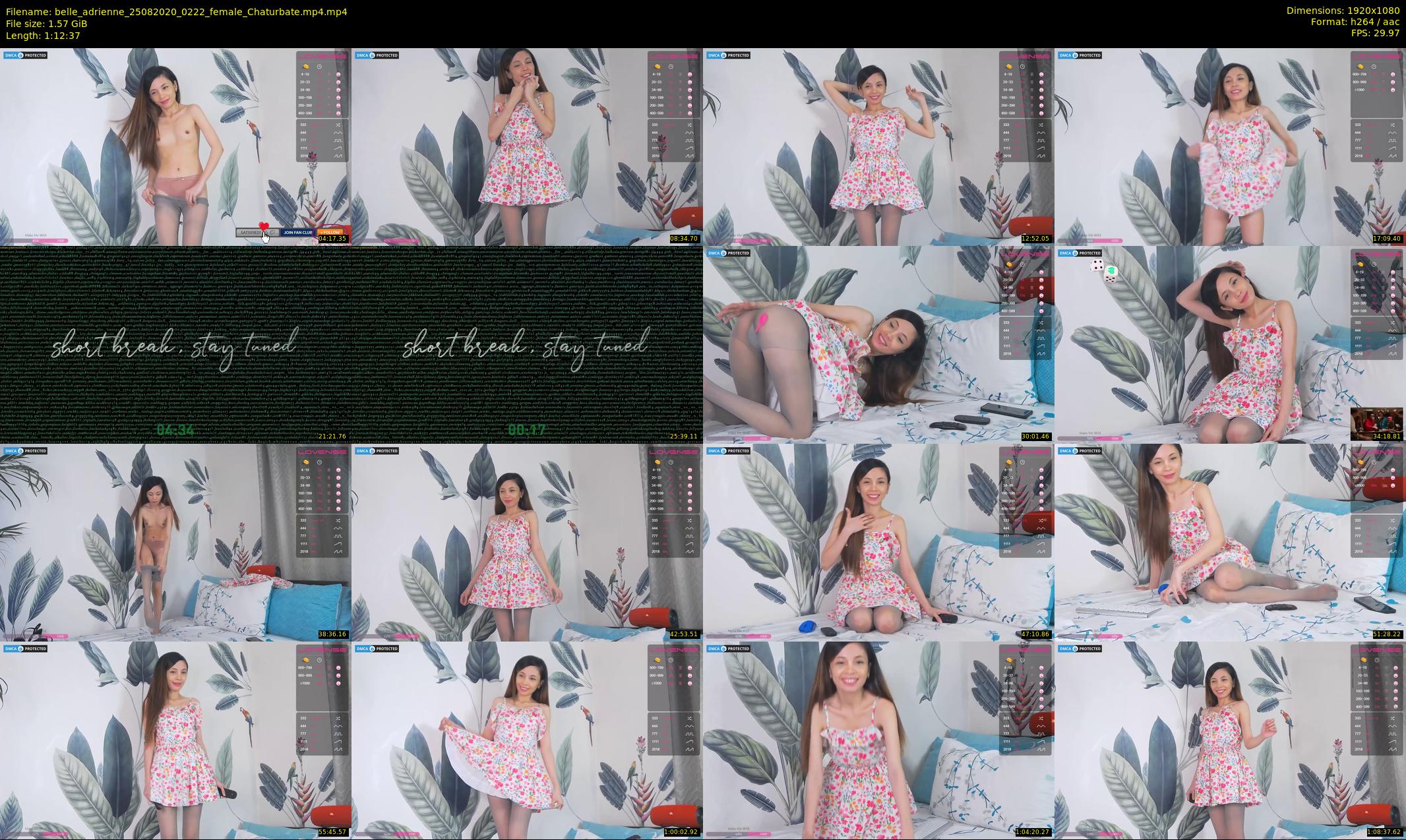 belle_adrienne — 73 minute Chaturbate couple cam show recording, 1080p, Aug 25, 2020