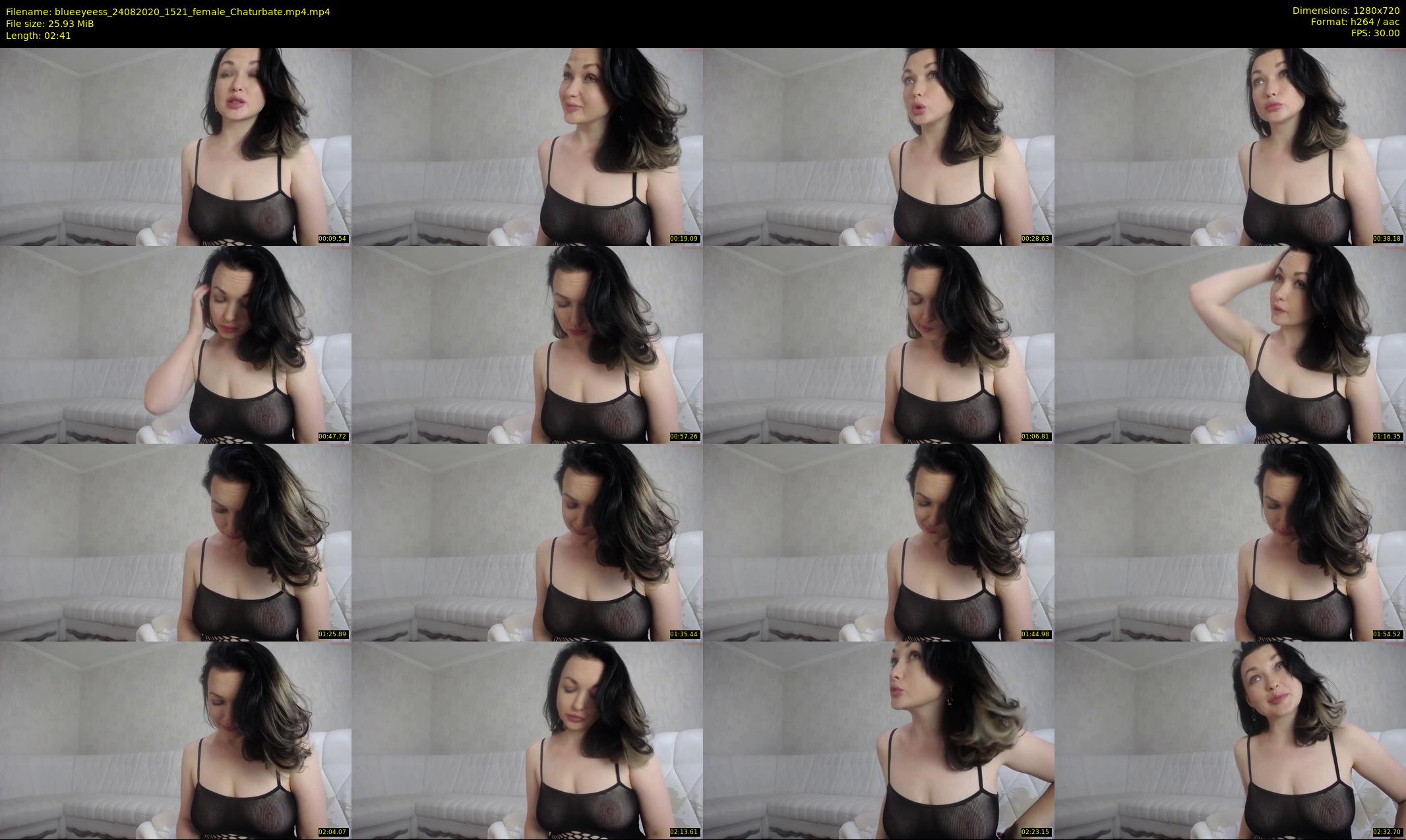 blueeyeess — 3 minute Chaturbate female cam show recording, 720p, Aug 24, 2020