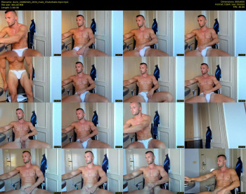 durio — 61 minute Chaturbate male cam show recording, 480p, Aug 24, 2020