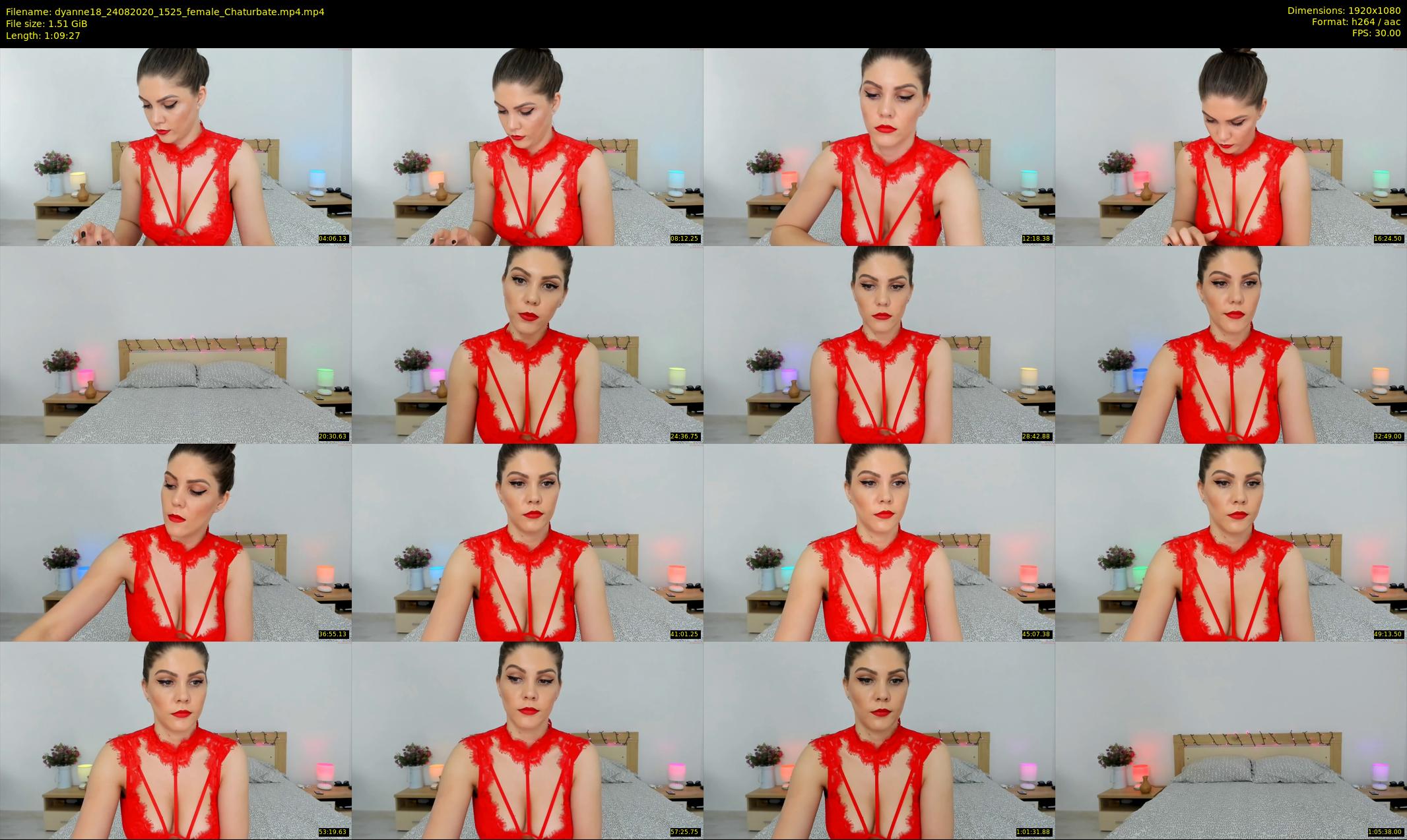 dyanne18 — 70 minute Chaturbate female cam show recording, 1080p, Aug 24, 2020