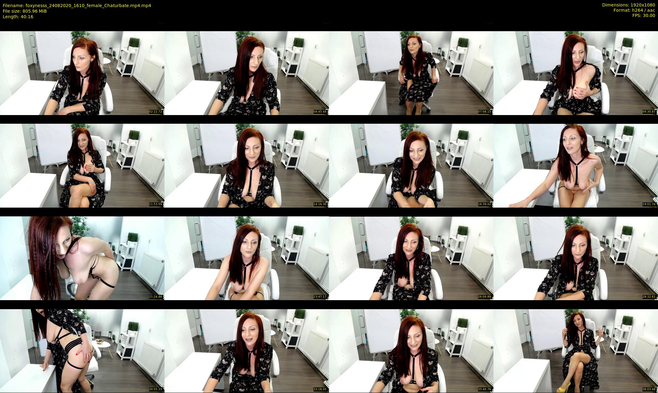foxynesss — 41 minute Chaturbate female cam show recording, 1080p, Aug 24, 2020