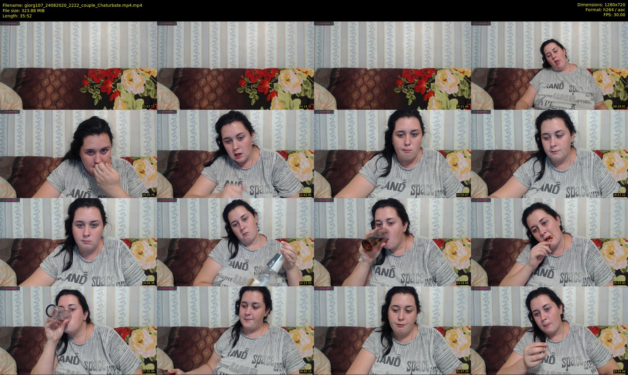giorg107 — 36 minute Chaturbate couple cam show recording, 720p, Aug 24, 2020