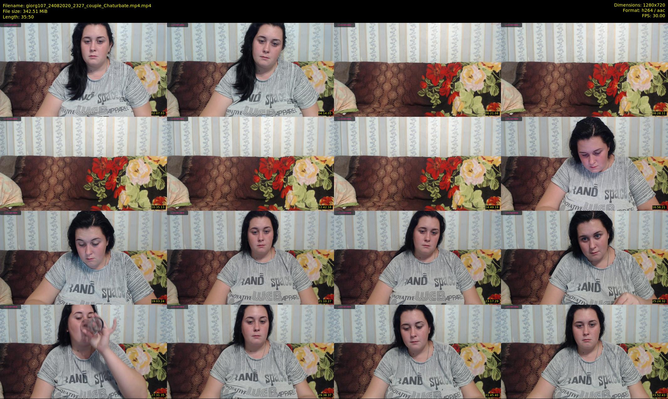 giorg107 — 36 minute Chaturbate couple cam show recording, 720p, Aug 24, 2020