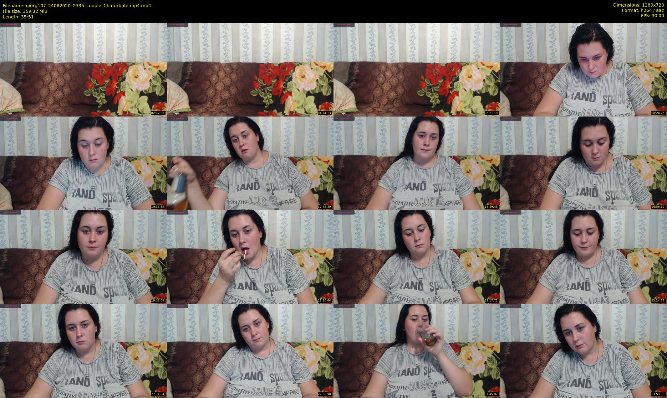 giorg107 — 36 minute Chaturbate couple cam show recording, 720p, Aug 24, 2020