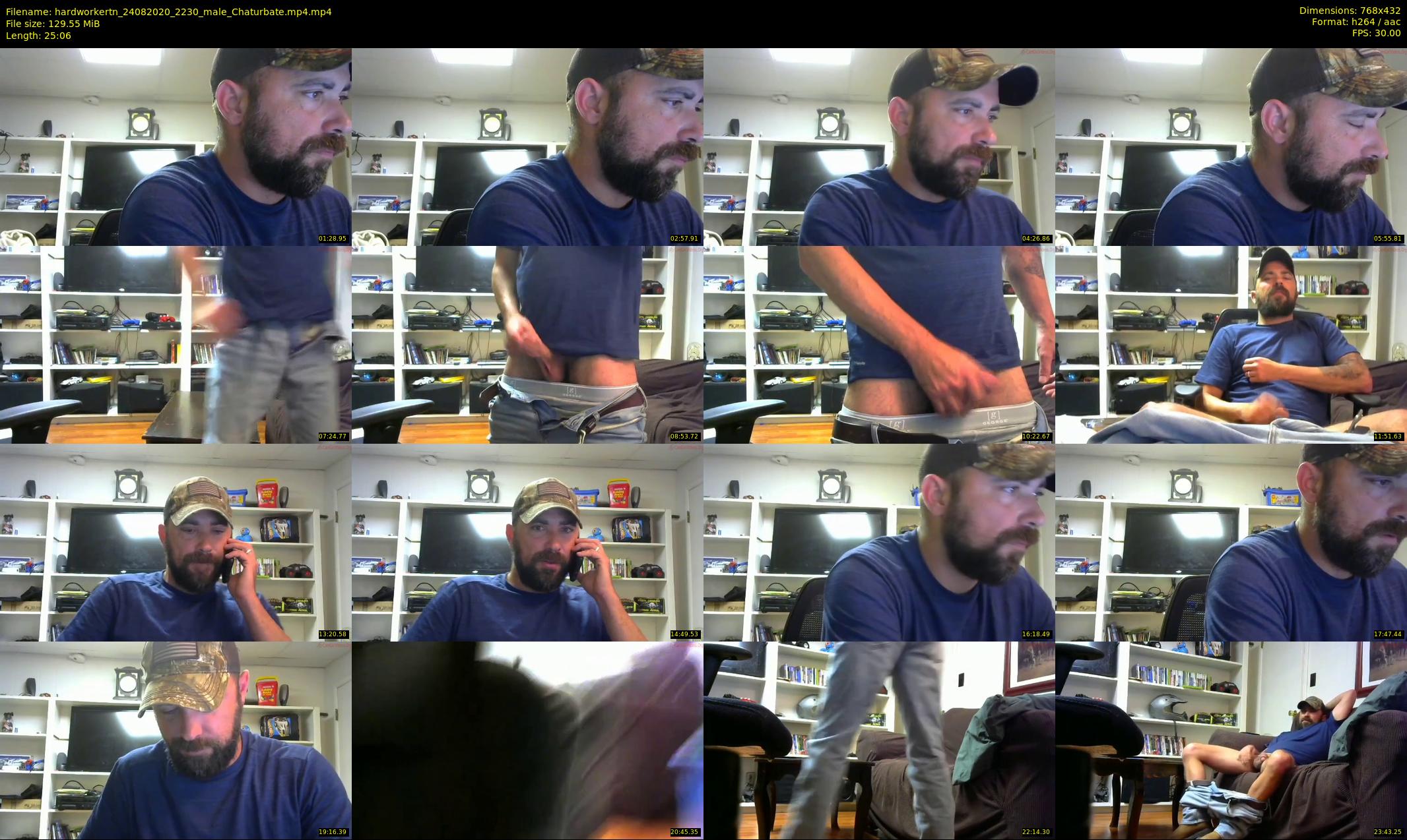 hardworkertn — 26 minute Chaturbate male cam show recording, 360p, Aug 24, 2020