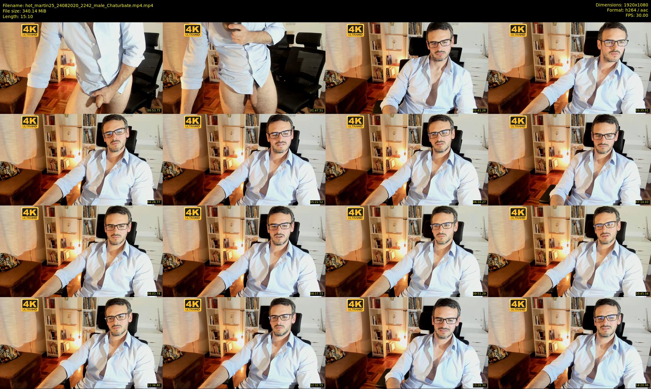 hot_martin25 — 16 minute Chaturbate male cam show recording, 1080p, Aug 24, 2020