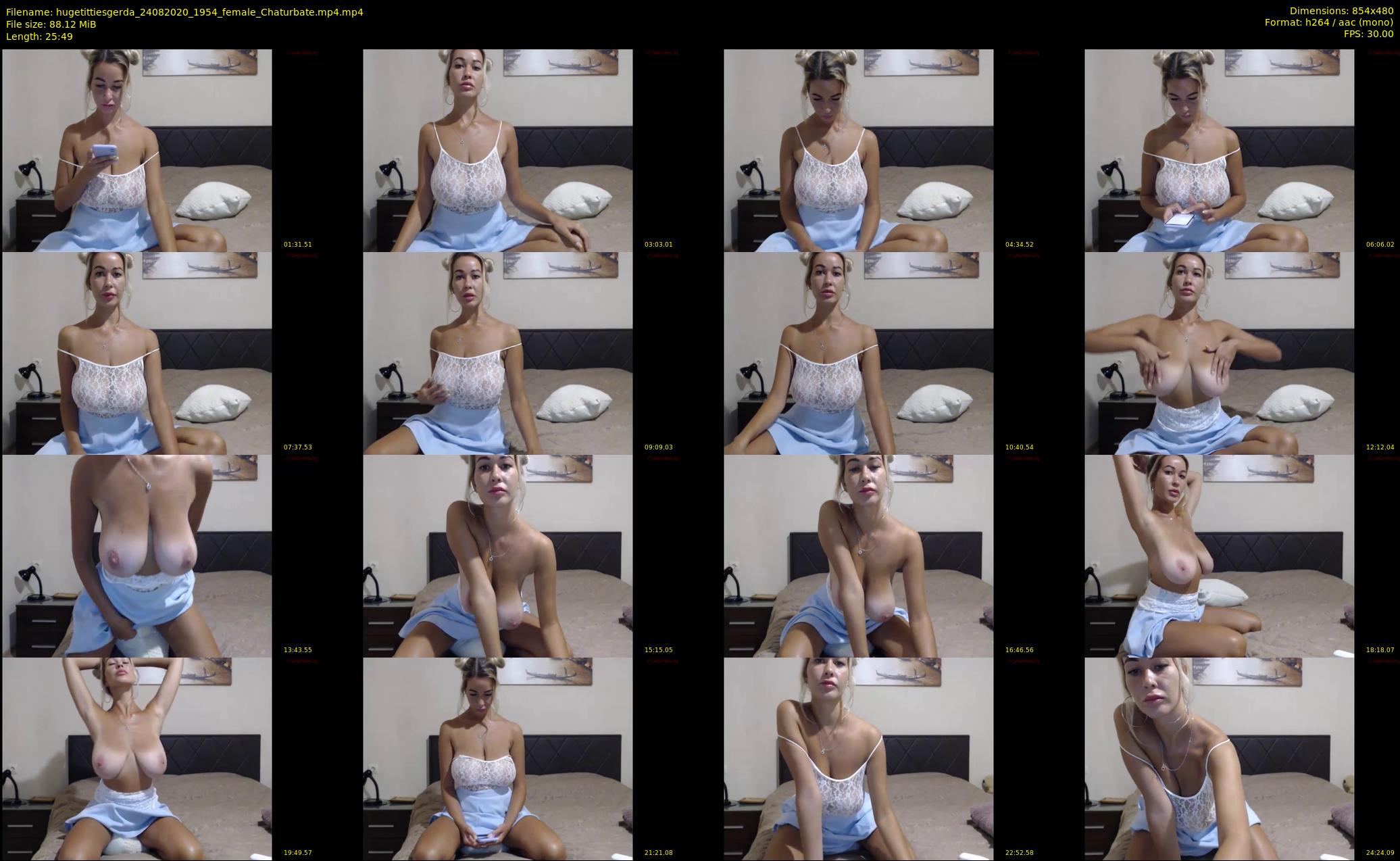 hugetittiesgerda — 26 minute Chaturbate female cam show recording, 480p, Aug 24, 2020