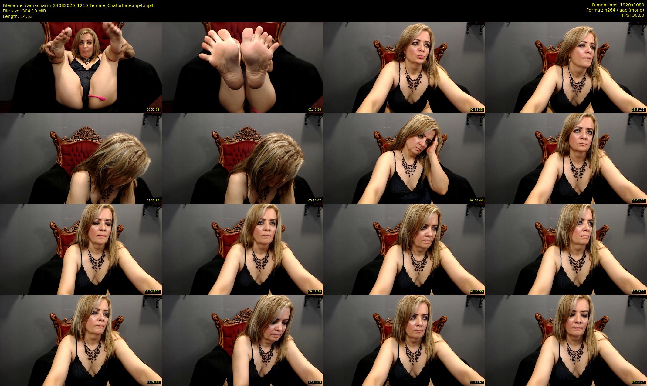 ivanacharm — 15 minute Chaturbate female cam show recording, 1080p, Aug 24, 2020