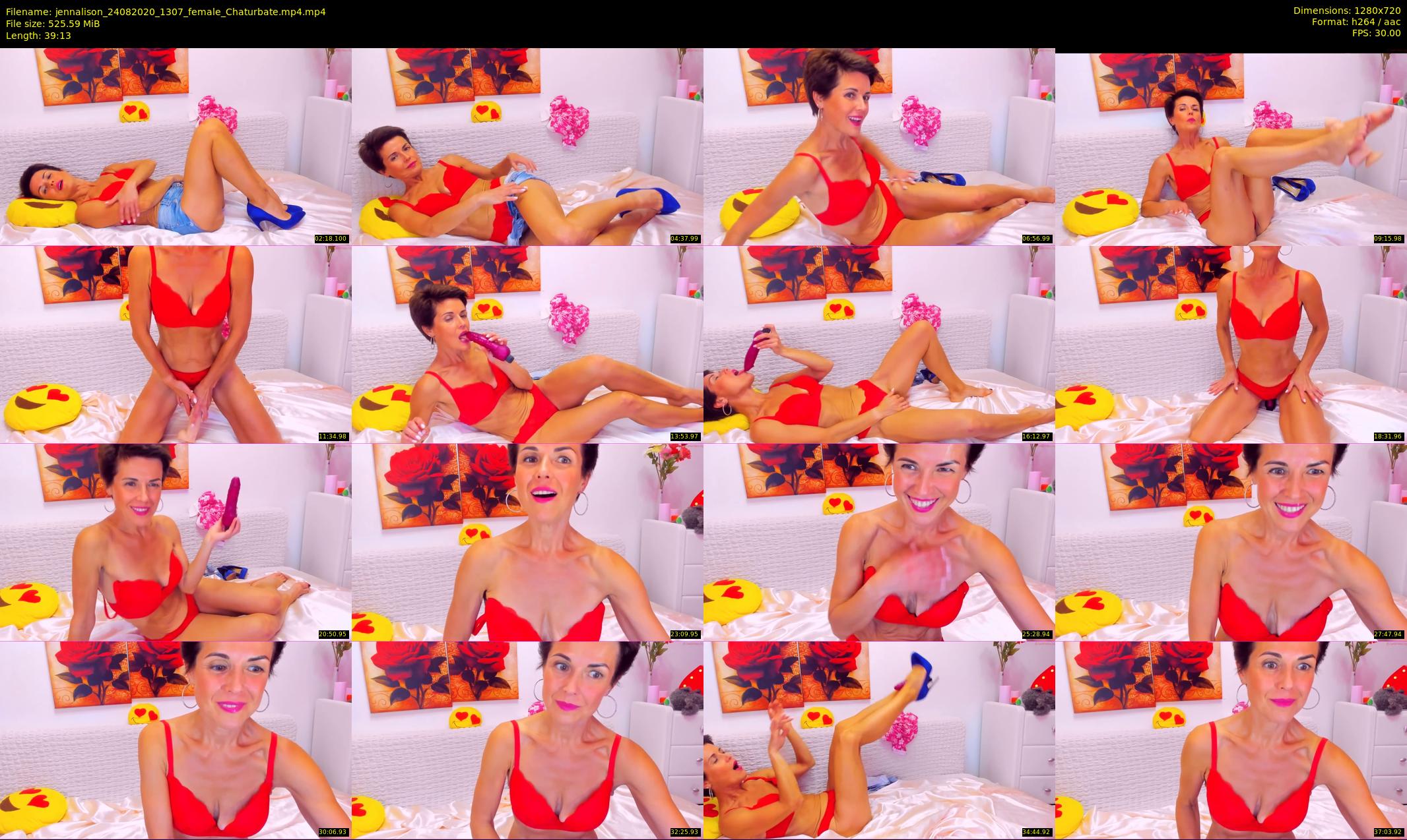 jennalison — 40 minute Chaturbate female cam show recording, 720p, Aug 24, 2020