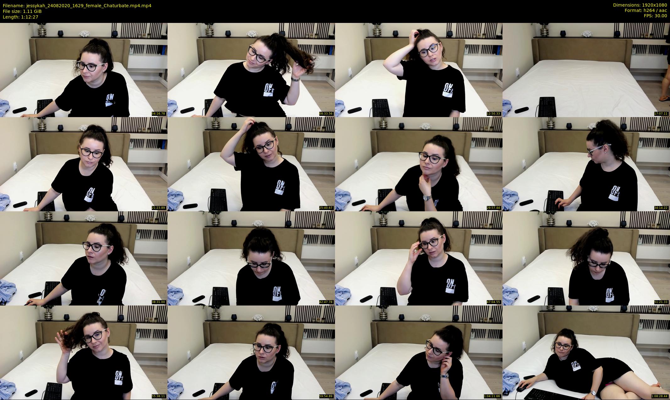 jessykah — 73 minute Chaturbate female cam show recording, 1080p, Aug 24, 2020