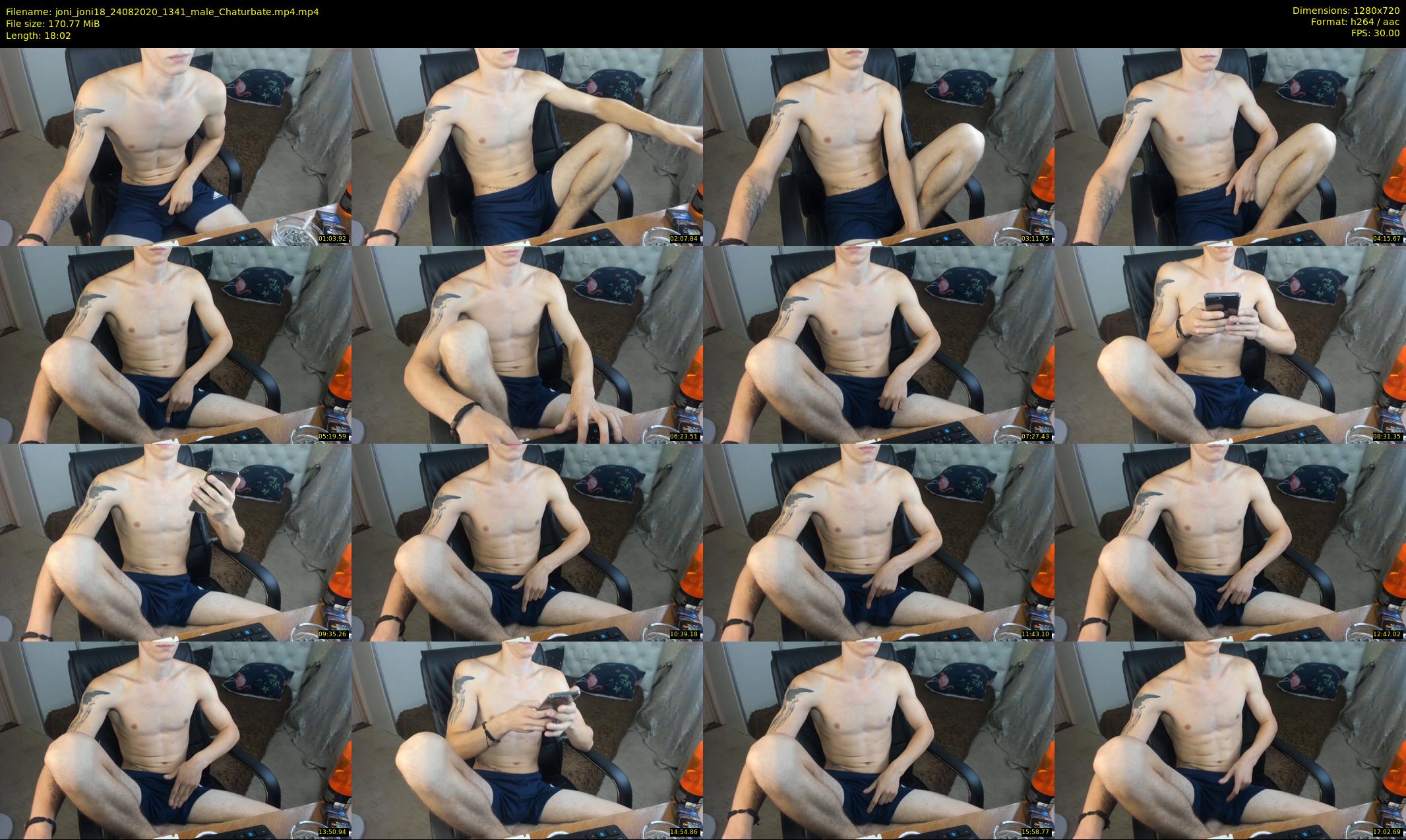 joni_joni18 — 19 minute Chaturbate male cam show recording, 720p, Aug 24, 2020
