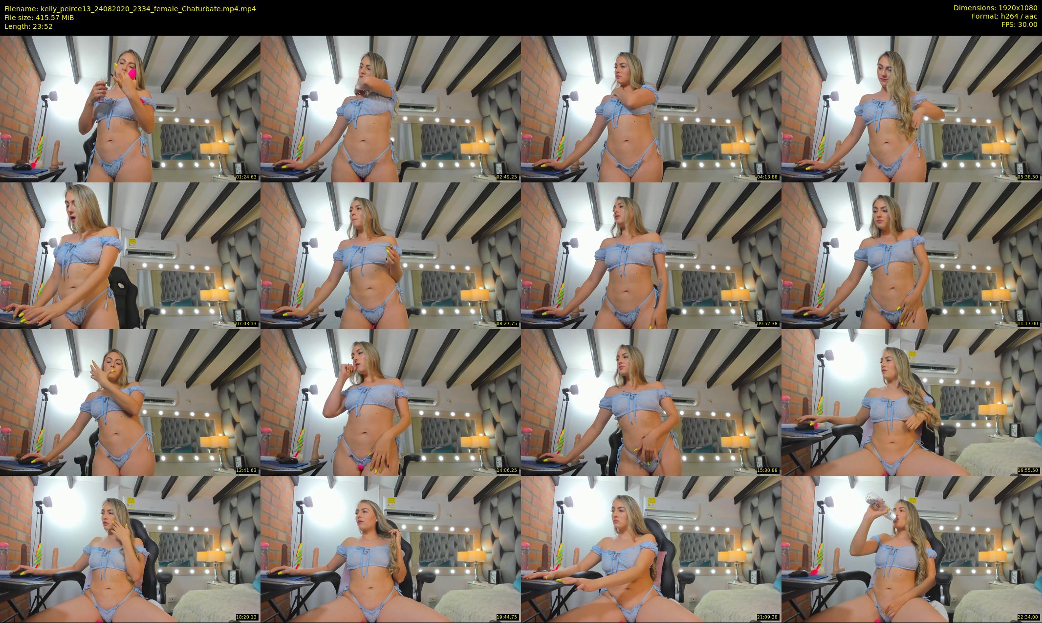 kelly_peirce13 — 24 minute Chaturbate female cam show recording, 1080p, Aug 24, 2020