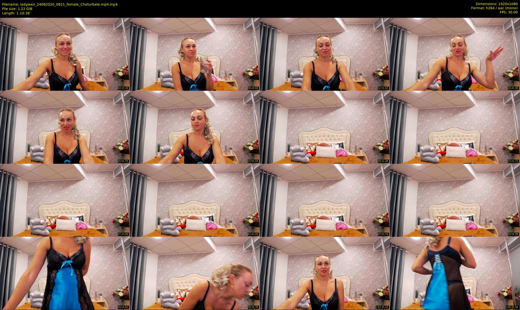 ladyjeen — 71 minute Chaturbate female cam show recording, 1080p, Aug 24, 2020