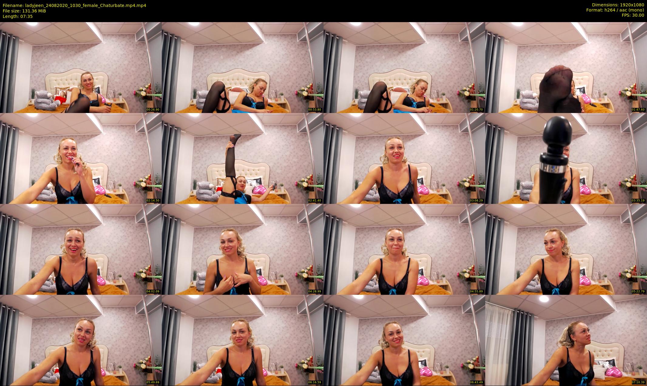 ladyjeen — 8 minute Chaturbate female cam show recording, 1080p, Aug 24, 2020