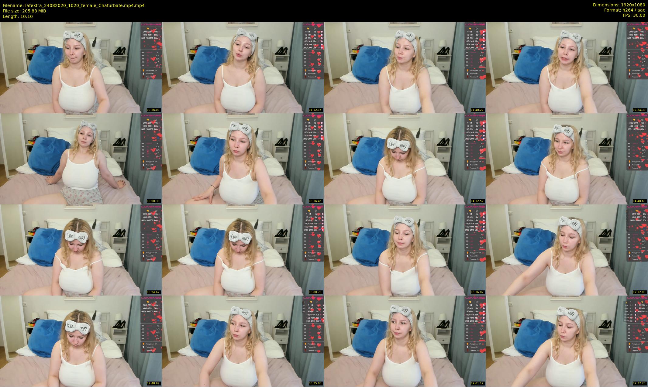 lafextra — 11 minute Chaturbate female cam show recording, 1080p, Aug 24, 2020