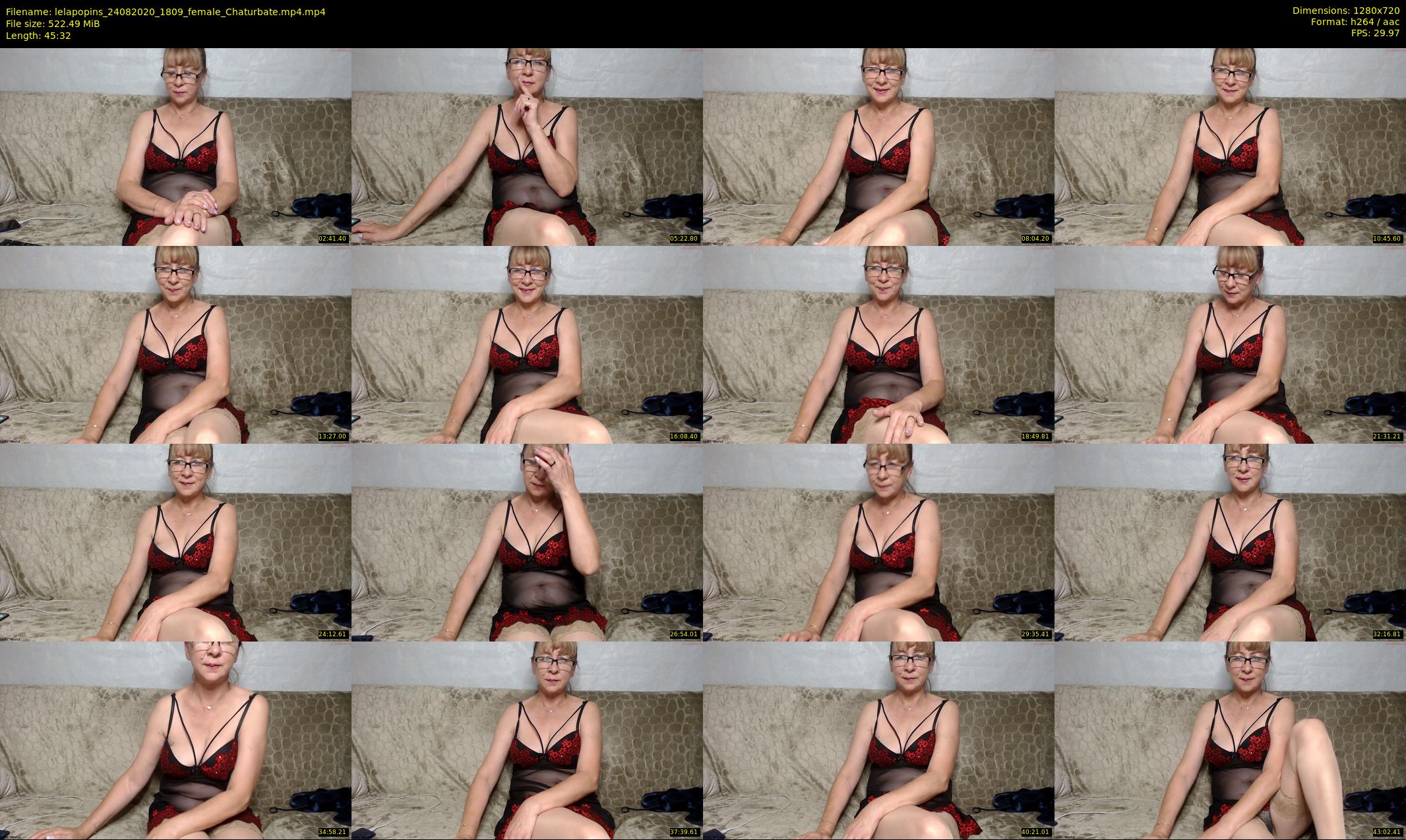 lelapopins — 46 minute Chaturbate female cam show recording, 720p, Aug 24, 2020