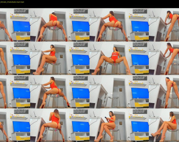 lillemax — 46 minute Chaturbate female cam show recording, 720p, Aug 24, 2020