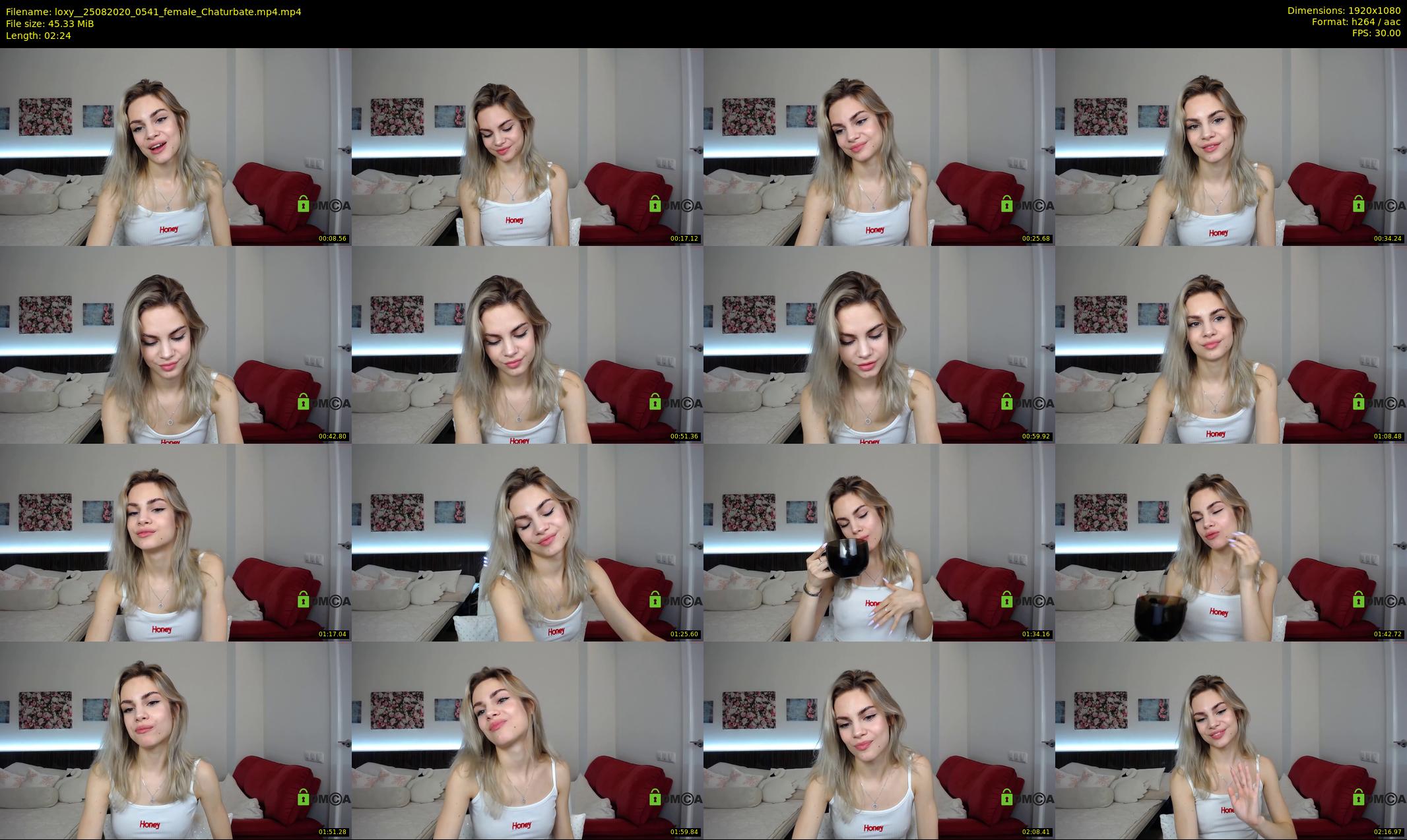 loxy_ — 3 minute Chaturbate female cam show recording, 1080p, Aug 25, 2020