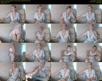 mallinia — 55 minute Chaturbate female cam show recording, 720p, Aug 24, 2020