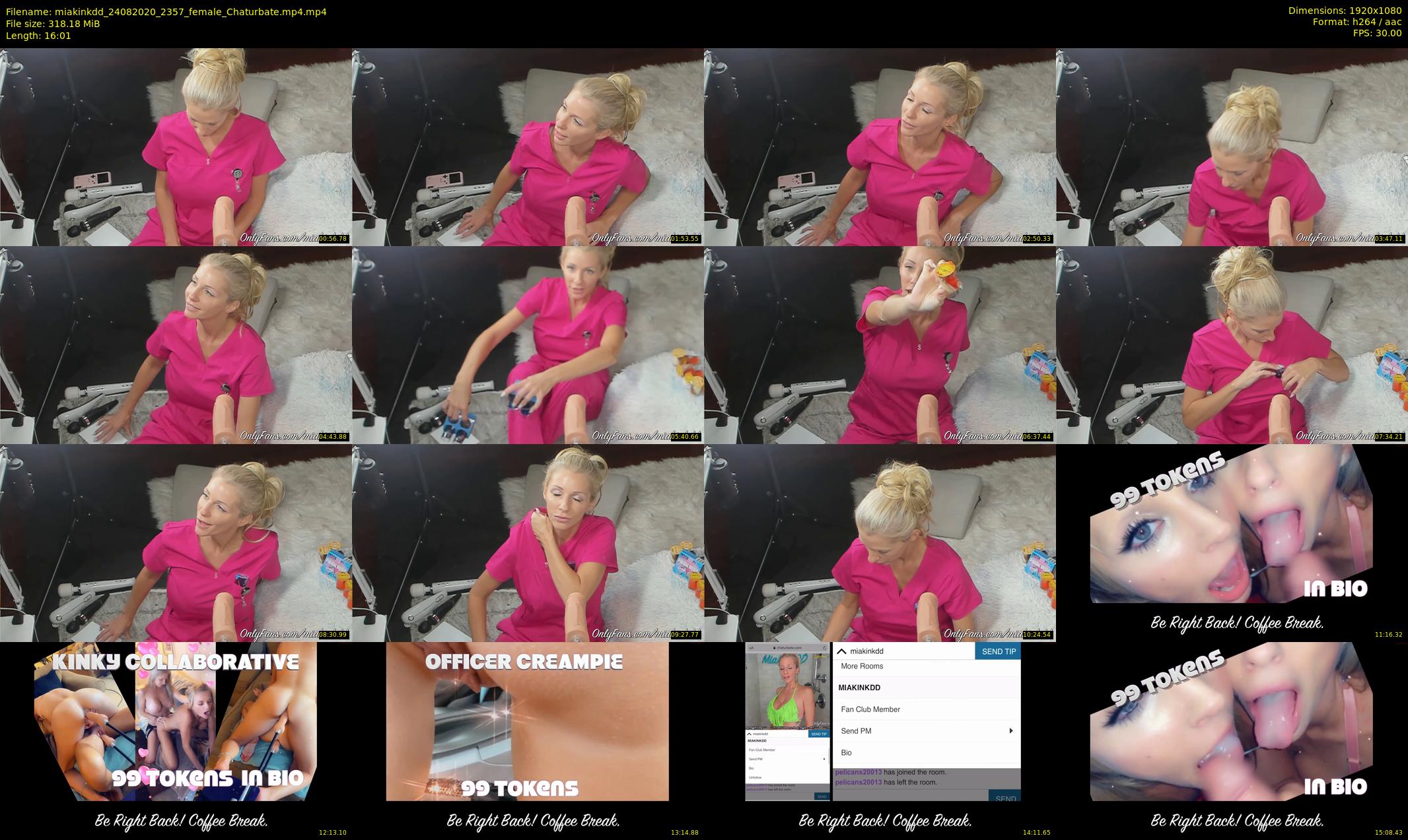miakinkdd — 17 minute Chaturbate female cam show recording, 1080p, Aug 24, 2020
