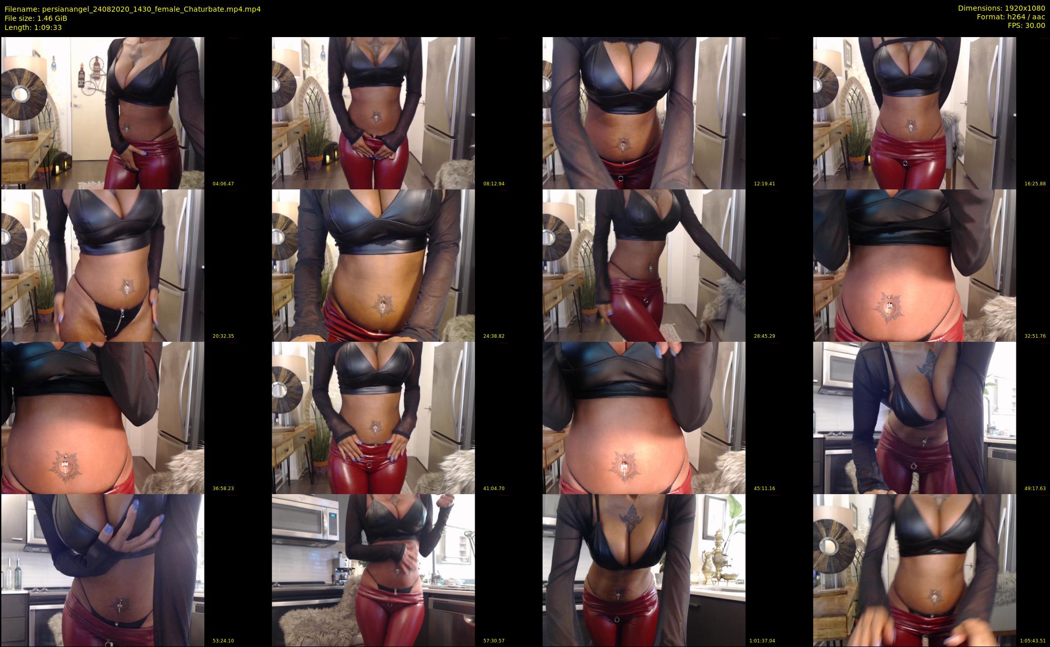 persianangel — 70 minute Chaturbate female cam show recording, 1080p, Aug 24, 2020