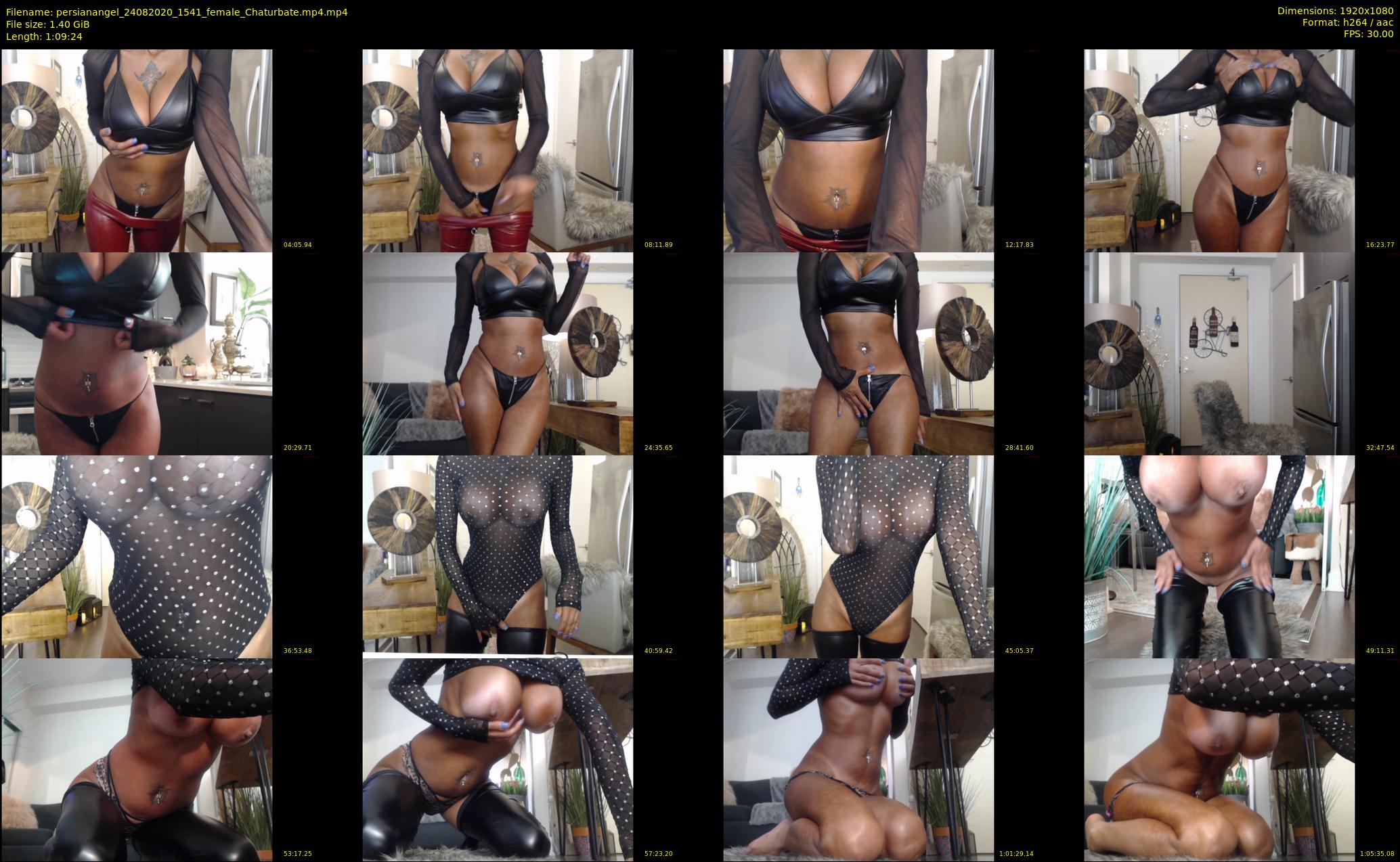 persianangel — 70 minute Chaturbate female cam show recording, 1080p, Aug 24, 2020
