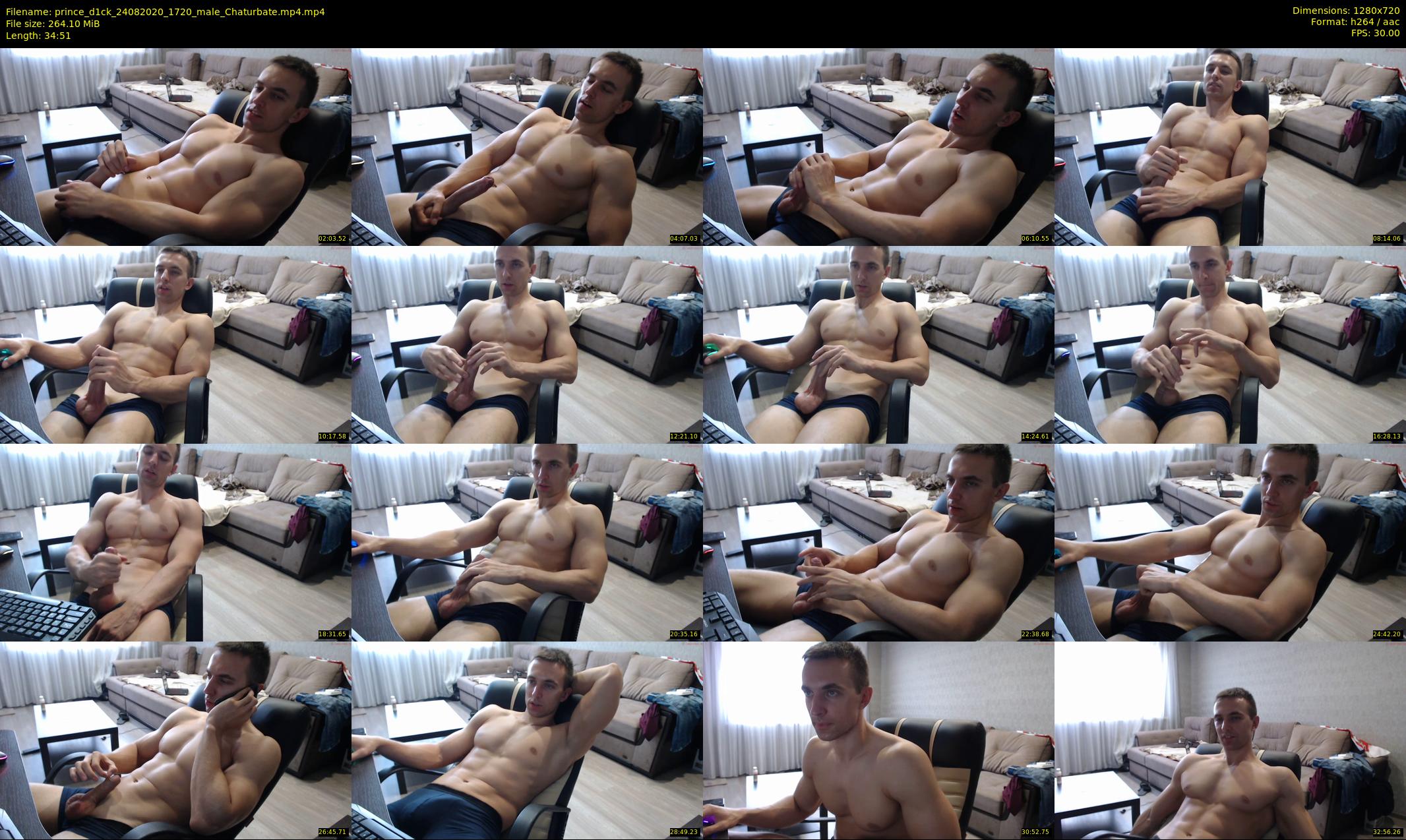 prince_d1ck — 35 minute Chaturbate male cam show recording, 720p, Aug 24, 2020