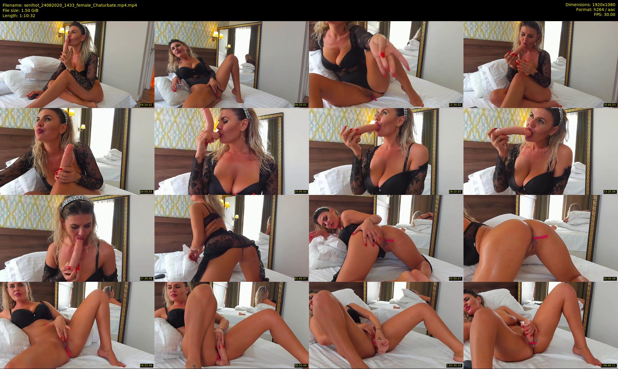 senihot — 71 minute Chaturbate female cam show recording, 1080p, Aug 24, 2020