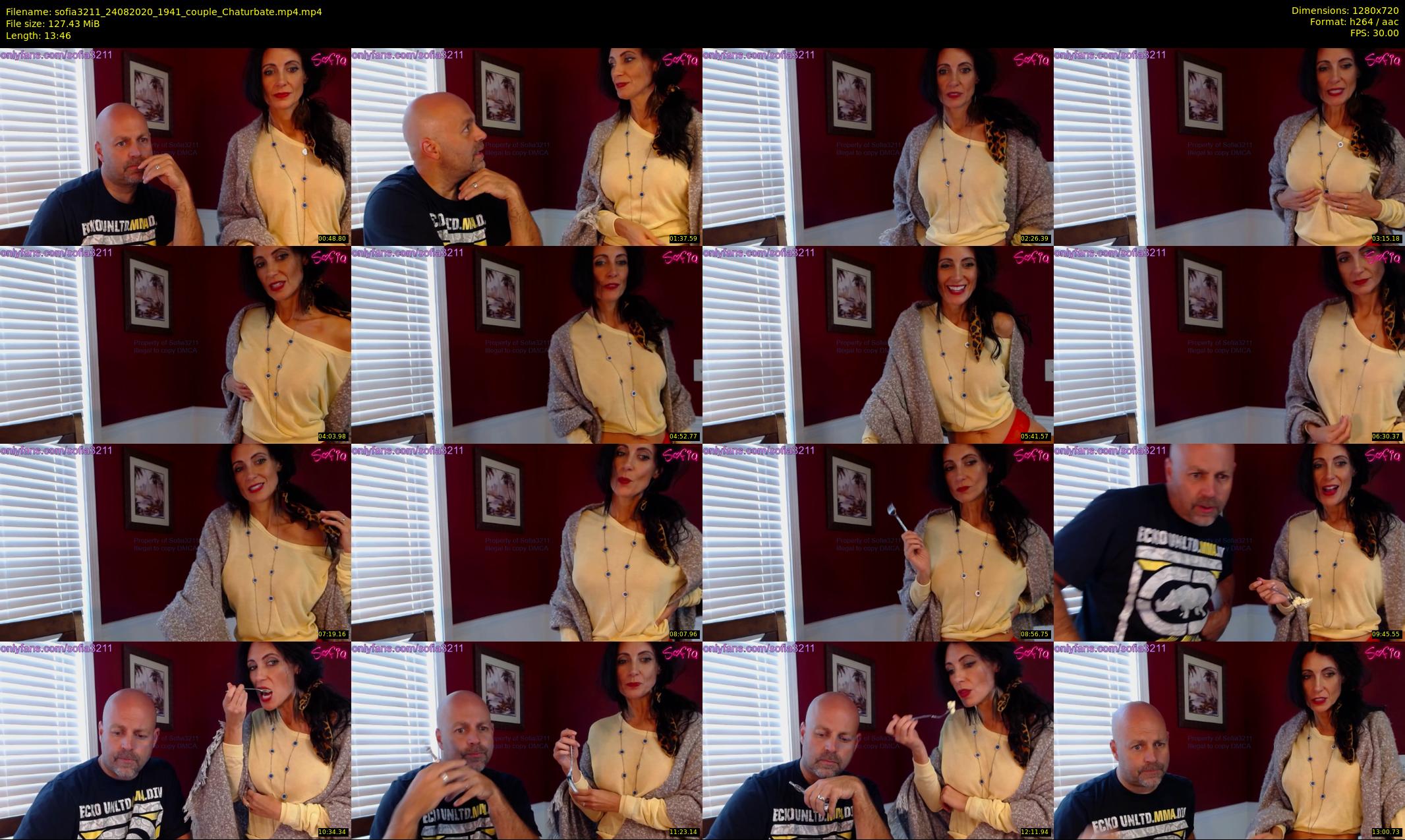sofia3211 — 14 minute Chaturbate couple cam show recording, 720p, Aug 24, 2020