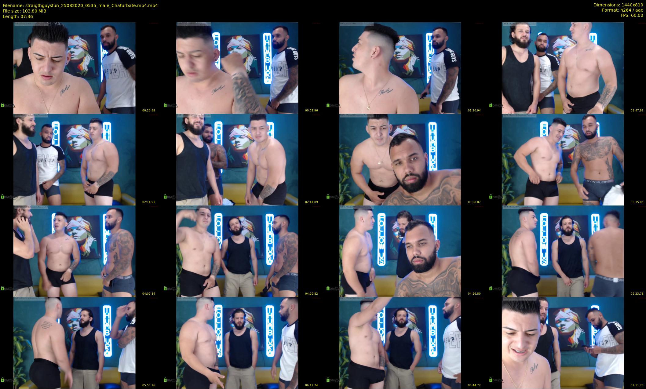 straigthguysfun — 8 minute Chaturbate male cam show recording, 720p, Aug 25, 2020