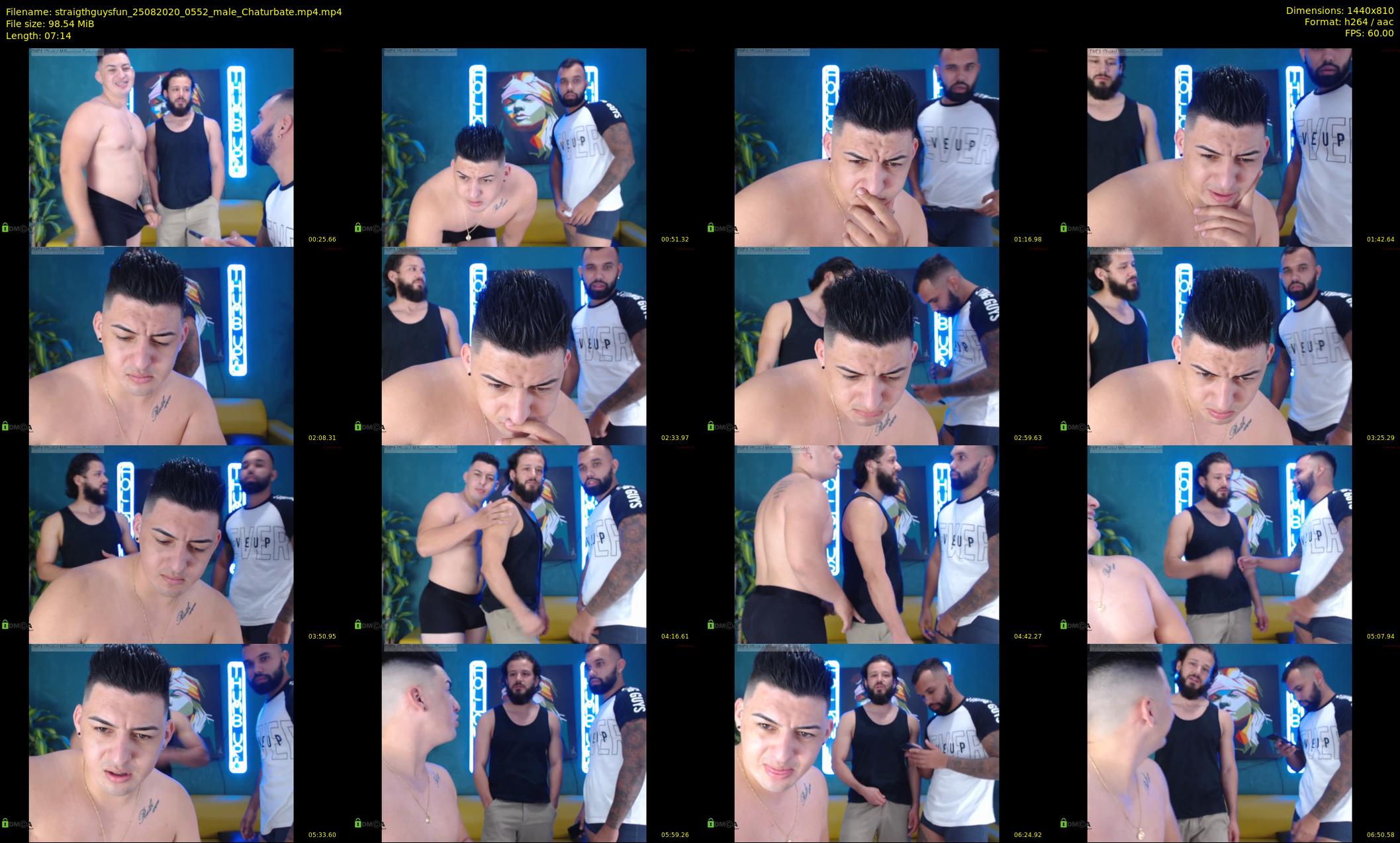straigthguysfun — 8 minute Chaturbate male cam show recording, 720p, Aug 25, 2020