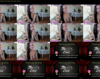 strawberrywithcream18 — 3 minute Chaturbate couple cam show recording, 720p, Aug 25, 2020