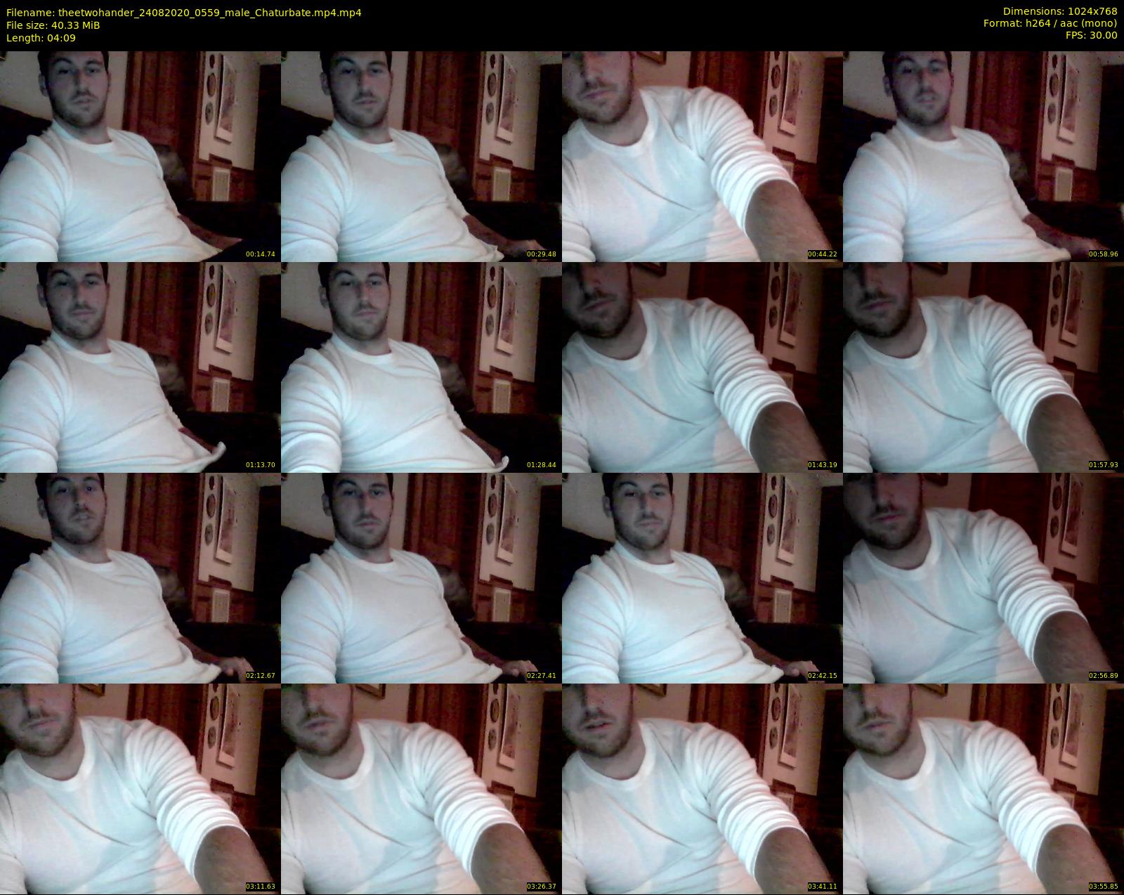 theetwohander — 5 minute Chaturbate male cam show recording, 720p, Aug 24, 2020