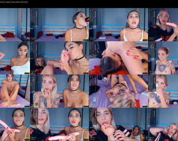 tonsykaprina — 56 minute Chaturbate couple cam show recording, 1080p, Aug 25, 2020