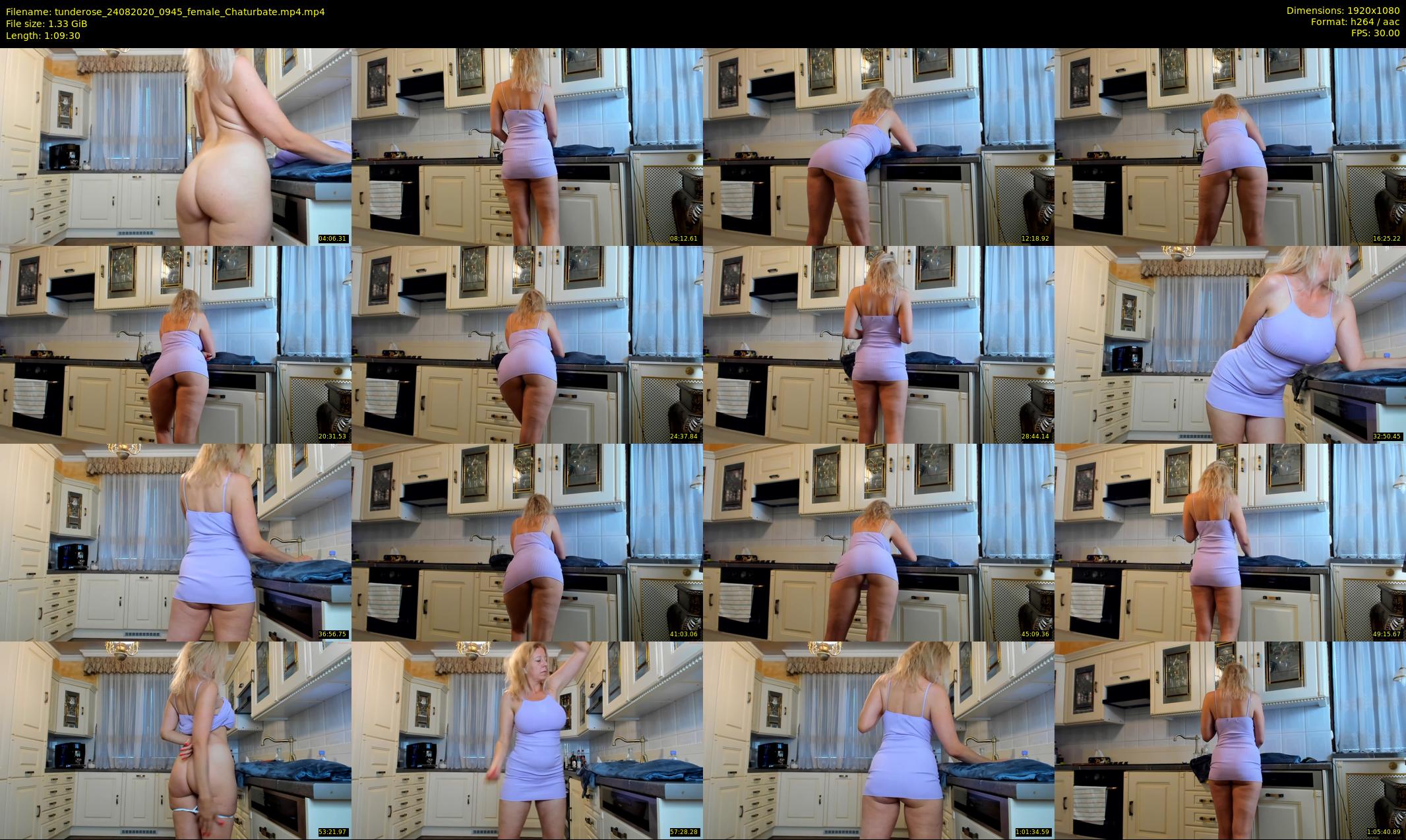 tunderose — 70 minute Chaturbate female cam show recording, 1080p, Aug 24, 2020