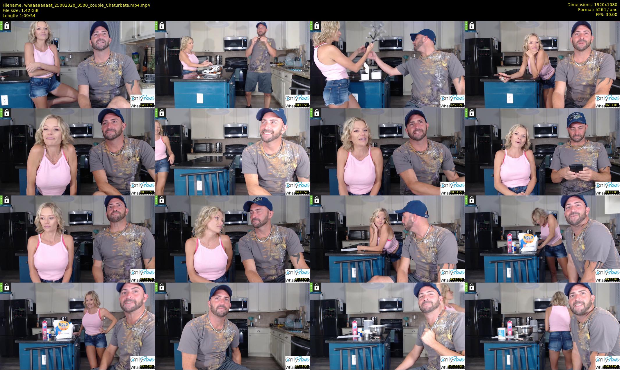 whaaaaaaaat — 70 minute Chaturbate couple cam show recording, 1080p, Aug 25, 2020