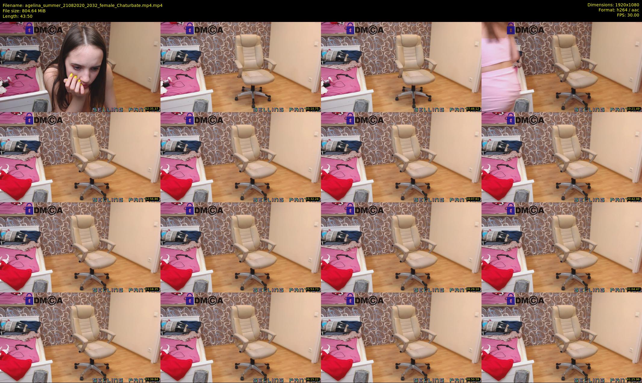 agelina_summer — 44 minute Chaturbate female cam show recording, 1080p, Aug 21, 2020