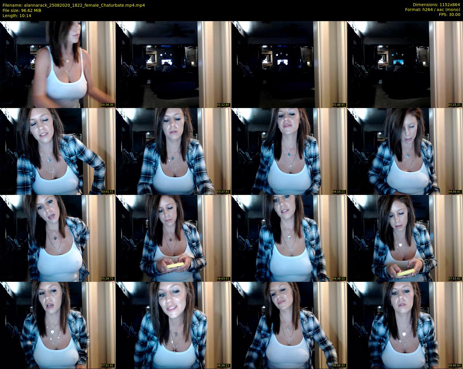 alannarack — 11 minute Chaturbate female cam show recording, 720p, Aug 25, 2020