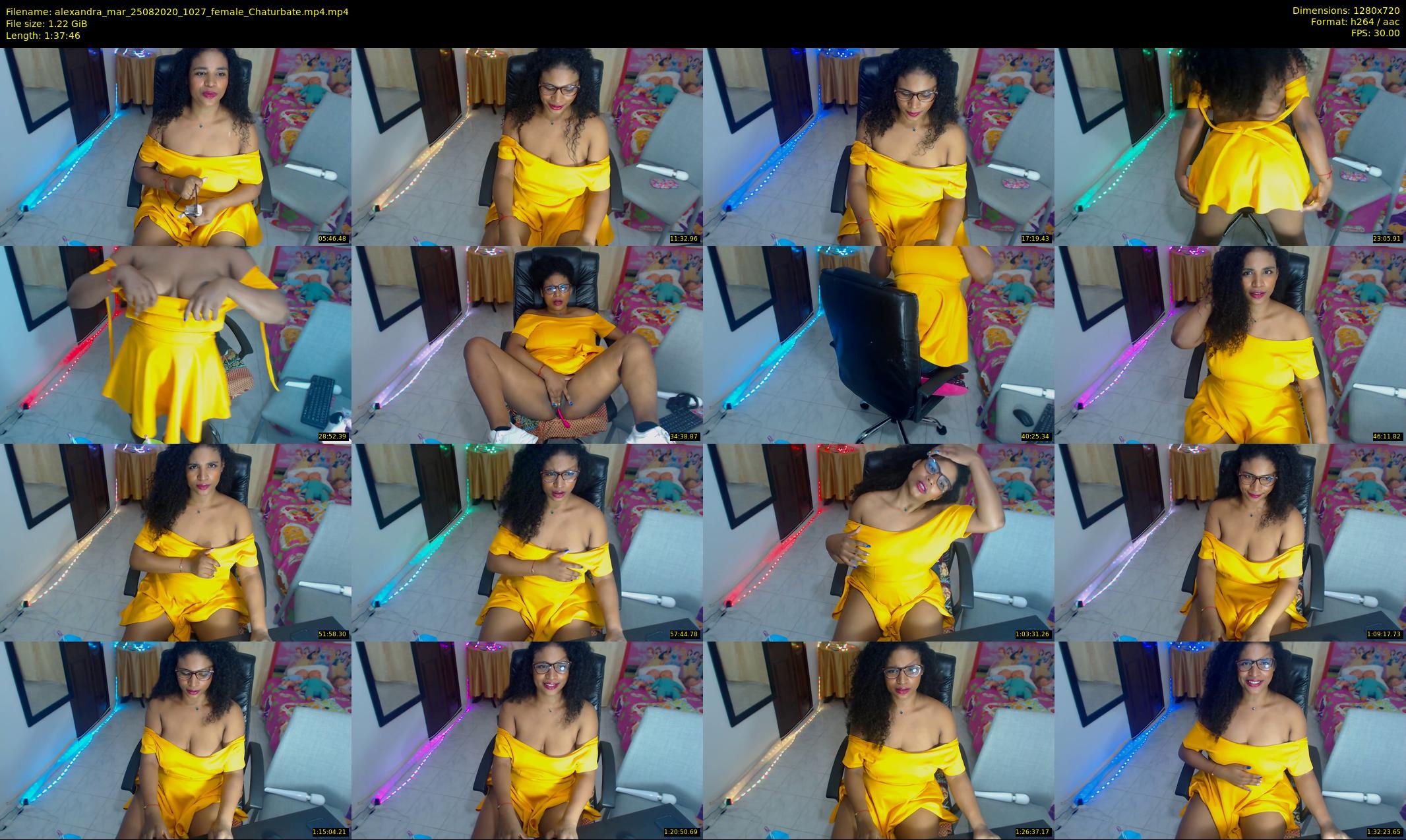 alexandra_mar — 98 minute Chaturbate female cam show recording, 720p, Aug 25, 2020