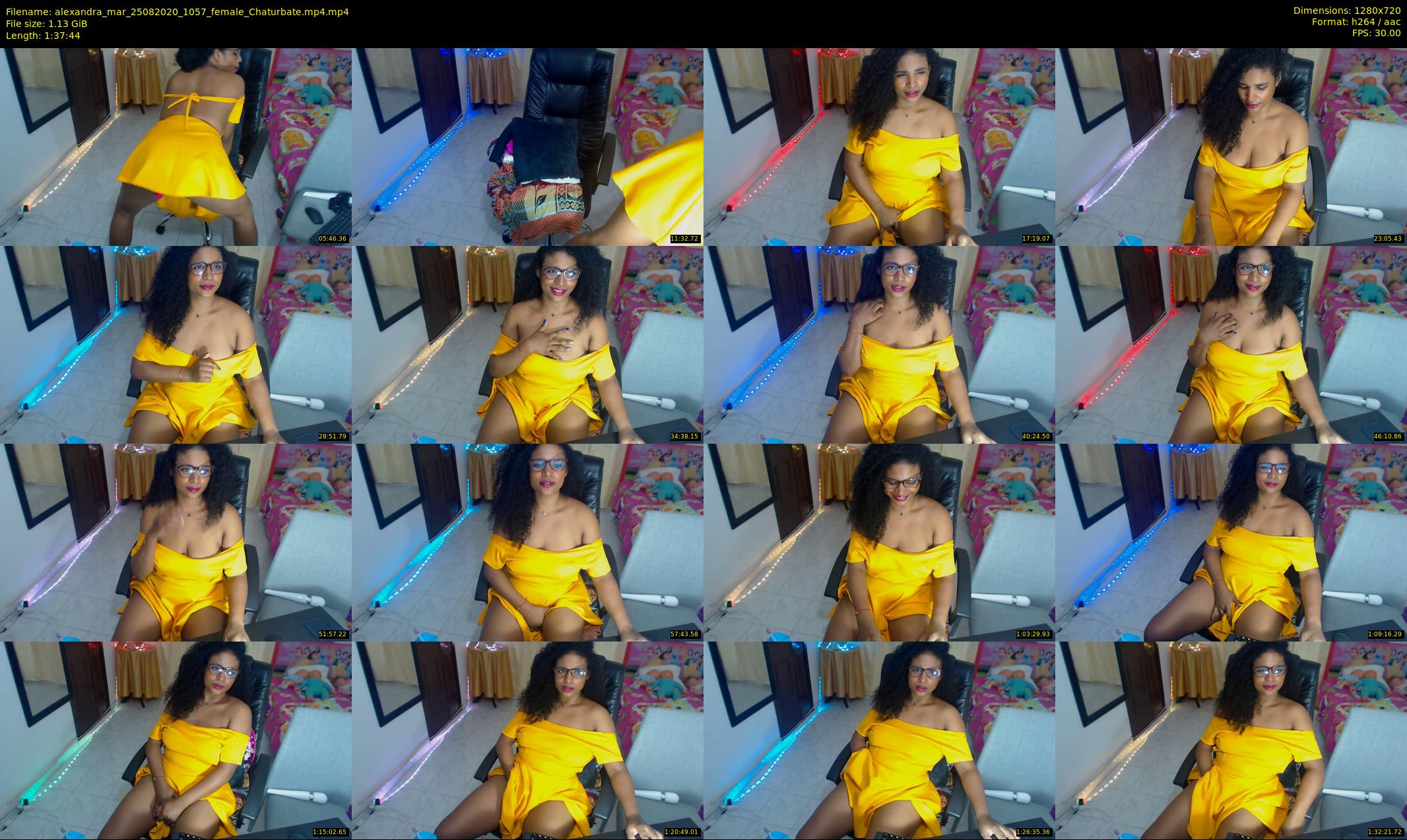 alexandra_mar — 98 minute Chaturbate female cam show recording, 720p, Aug 25, 2020