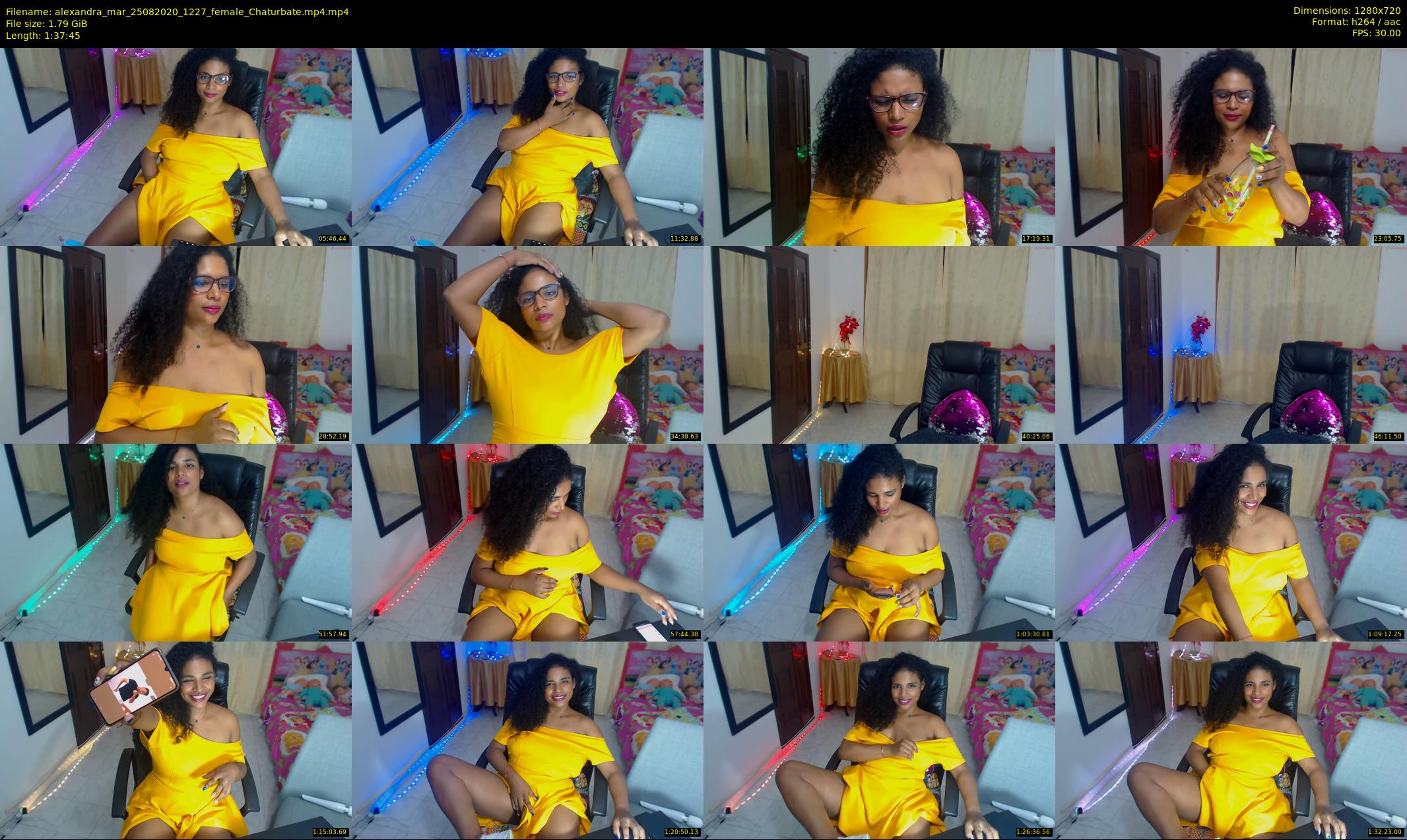 alexandra_mar — 98 minute Chaturbate female cam show recording, 720p, Aug 25, 2020
