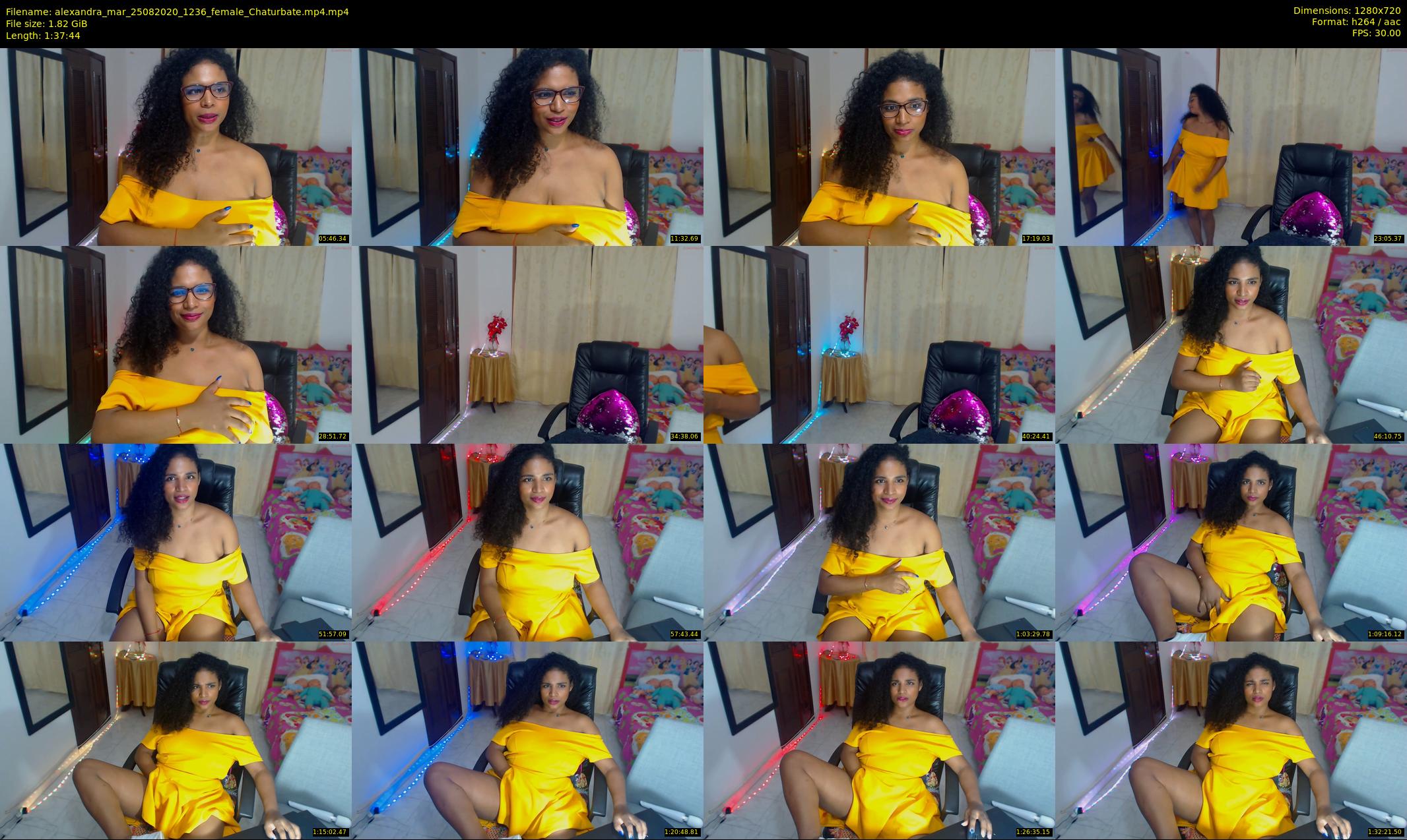 alexandra_mar — 98 minute Chaturbate female cam show recording, 720p, Aug 25, 2020
