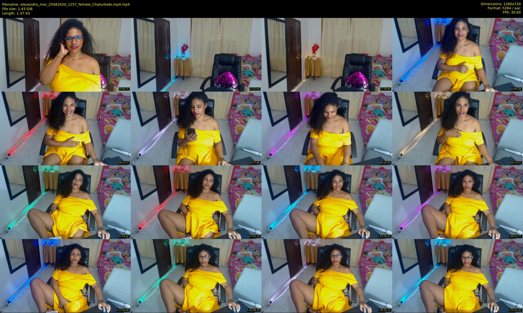 alexandra_mar — 98 minute Chaturbate female cam show recording, 720p, Aug 25, 2020