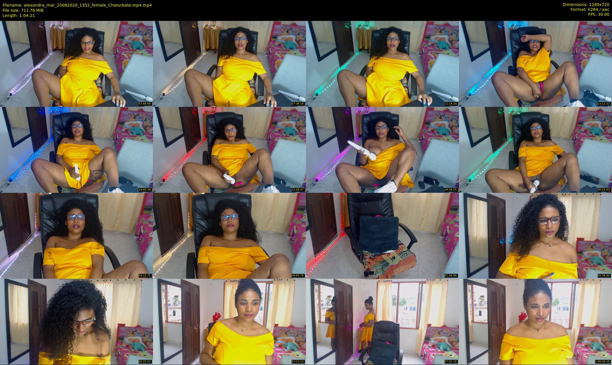 alexandra_mar — 65 minute Chaturbate female cam show recording, 720p, Aug 25, 2020