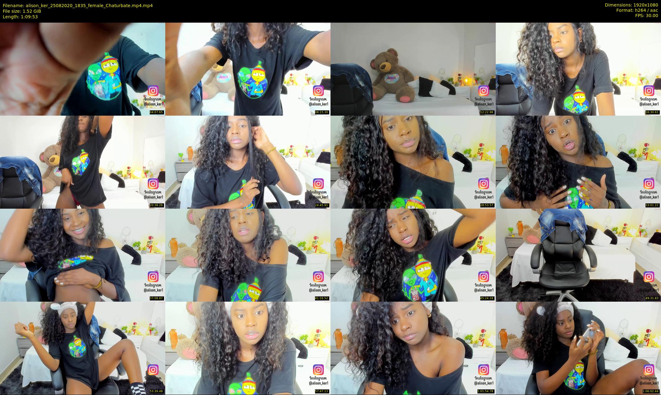 alison_ker — 70 minute Chaturbate female cam show recording, 1080p, Aug 25, 2020