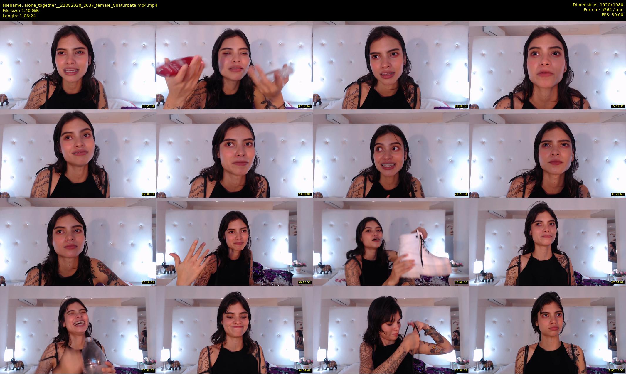 alone_together_ — 67 minute Chaturbate female cam show recording, 1080p, Aug 21, 2020
