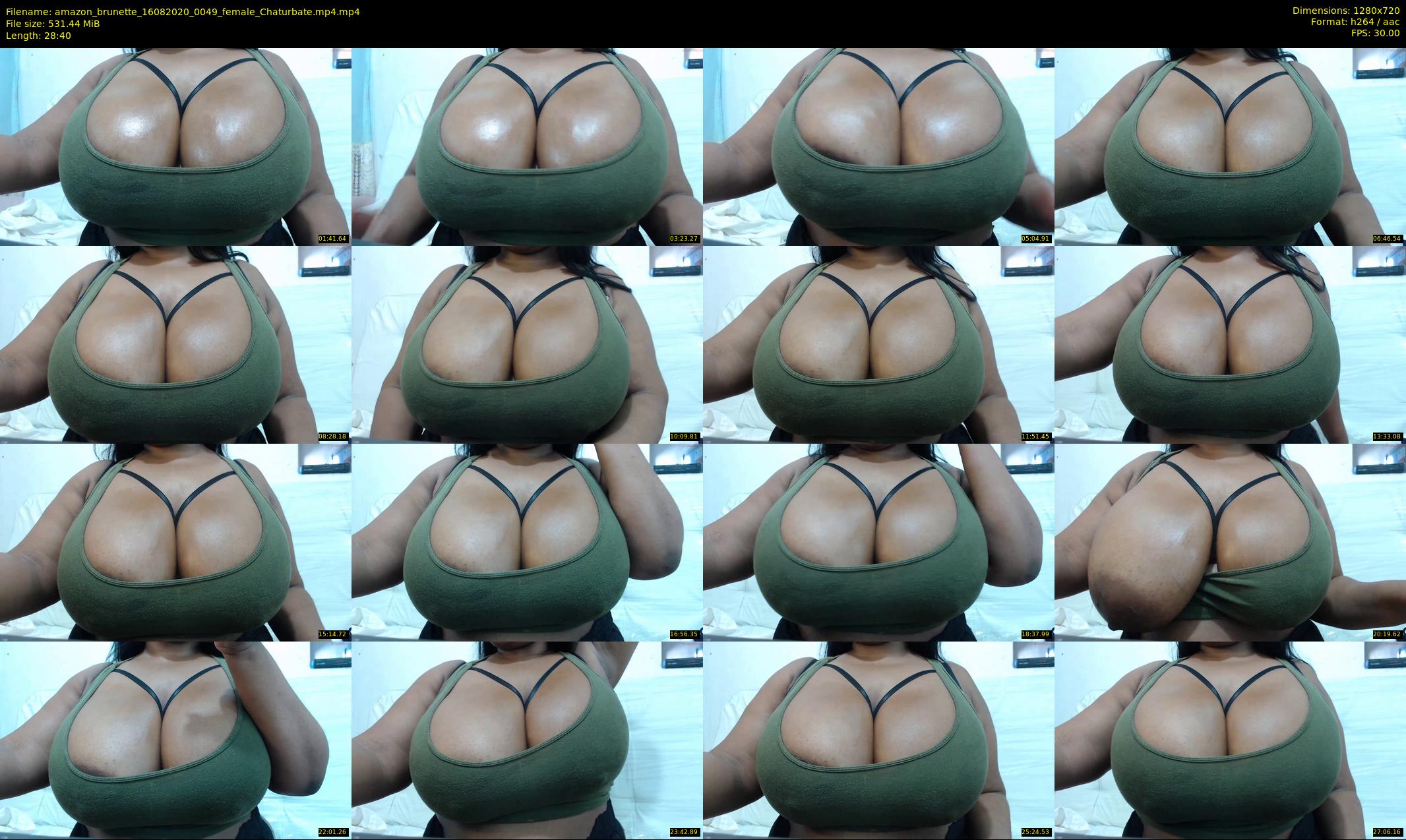 amazon_brunette — 29 minute Chaturbate female cam show recording, 720p, Aug 16, 2020